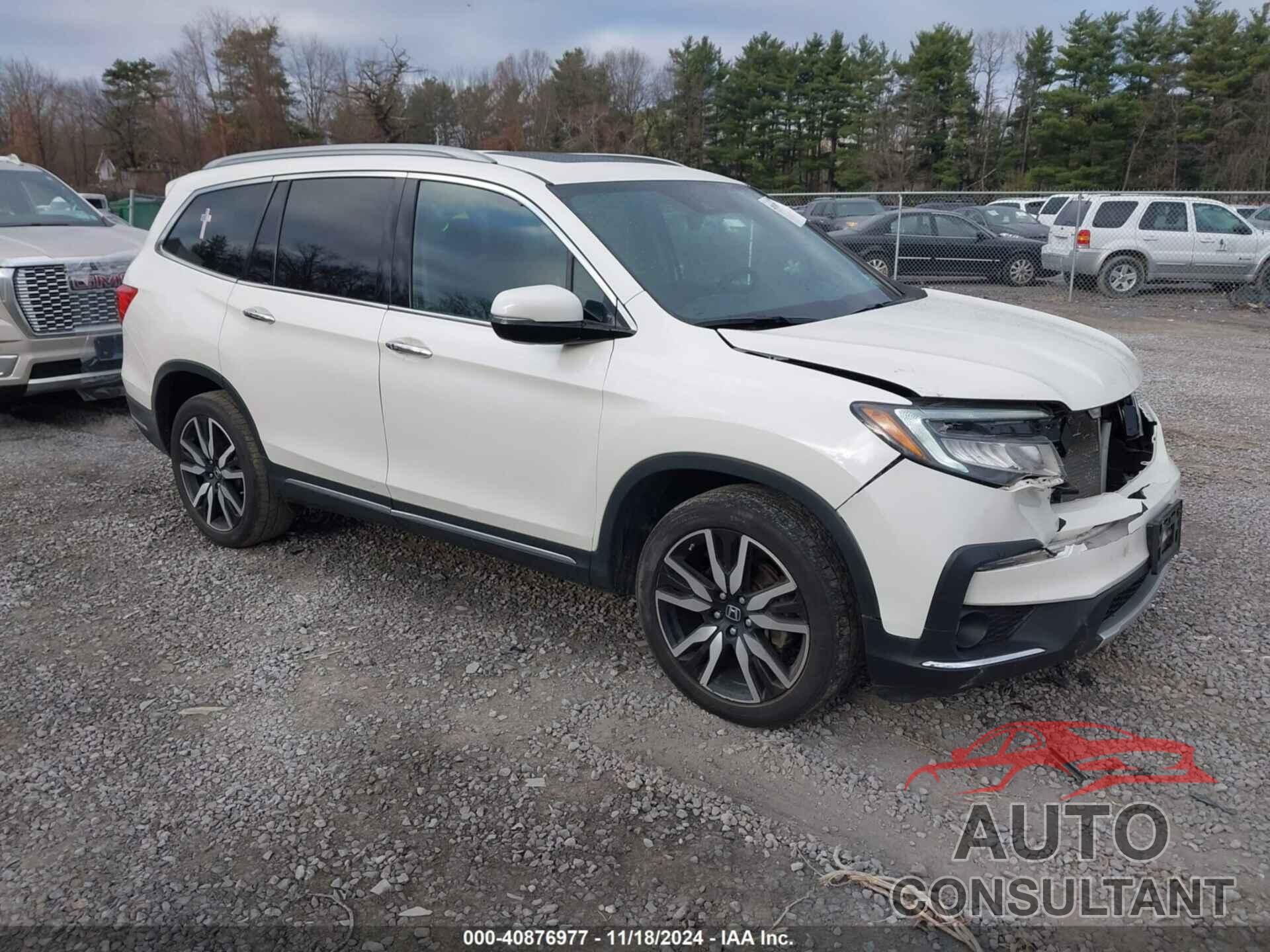 HONDA PILOT 2019 - 5FNYF6H66KB071544