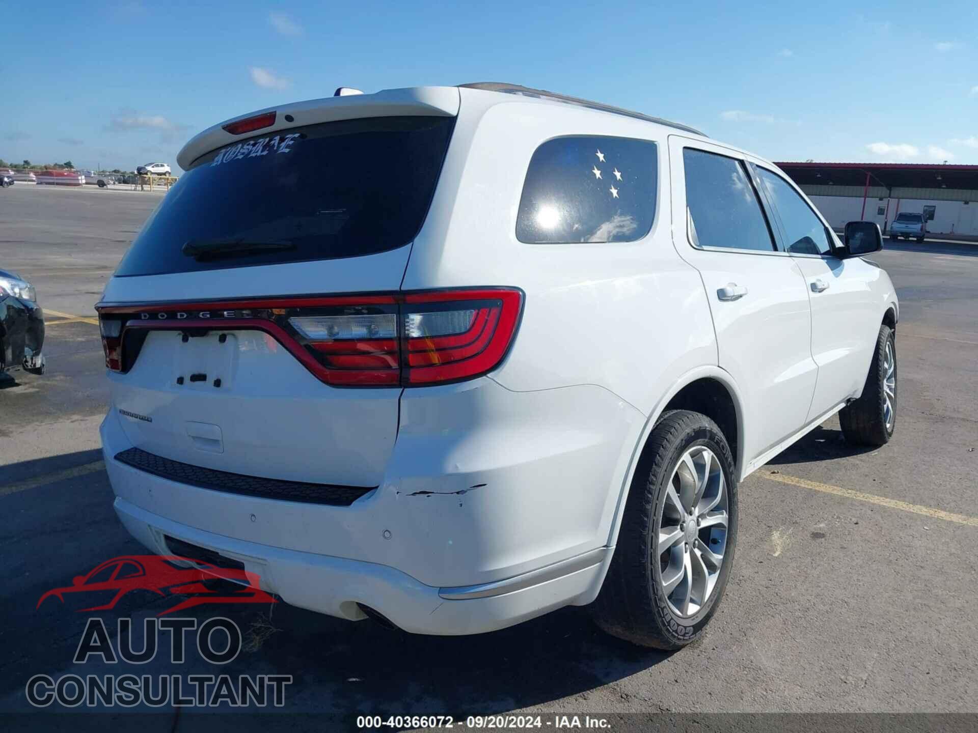 DODGE DURANGO 2017 - 1C4RDHAG6HC762118