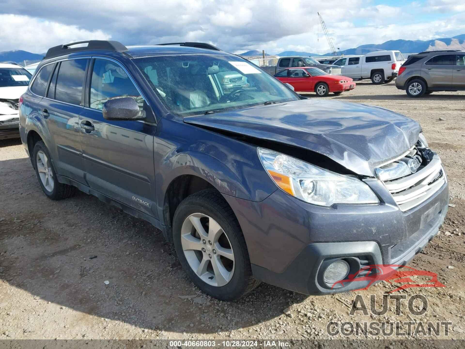 SUBARU OUTBACK 2014 - 4S4BRBNC4E3278561