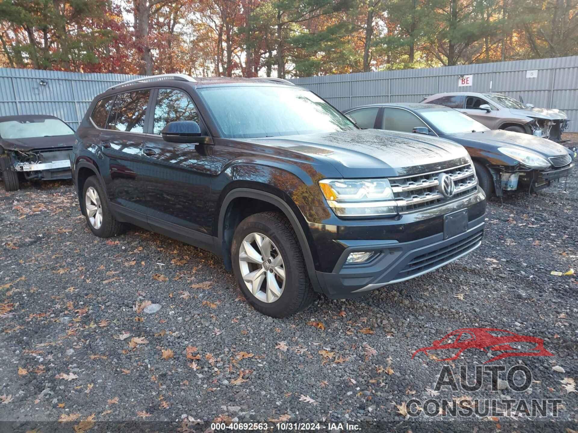 VOLKSWAGEN ATLAS 2018 - 1V2KR2CA7JC581011