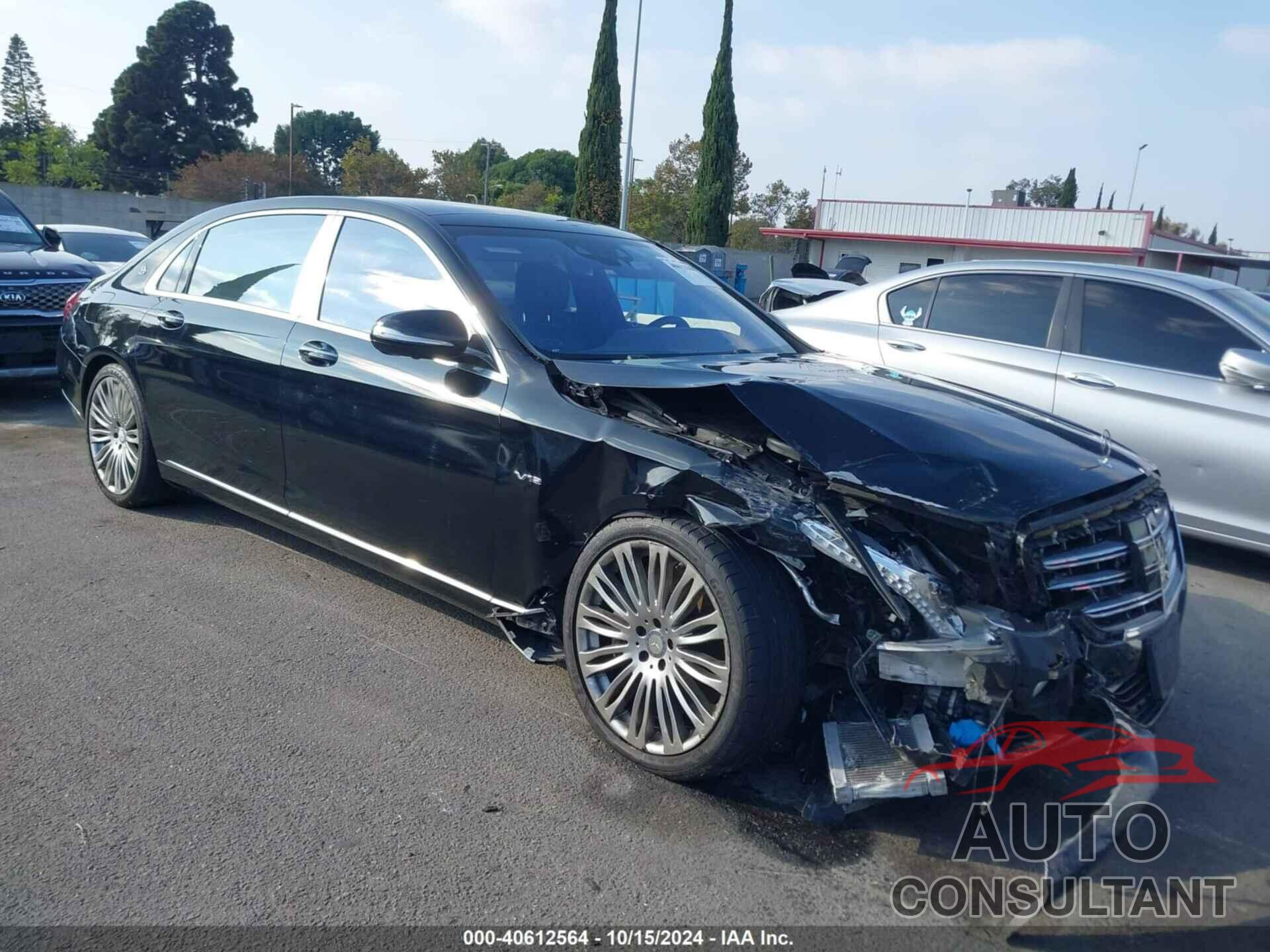 MERCEDES-BENZ MAYBACH S 600 2016 - WDDUX7GBXGA168543