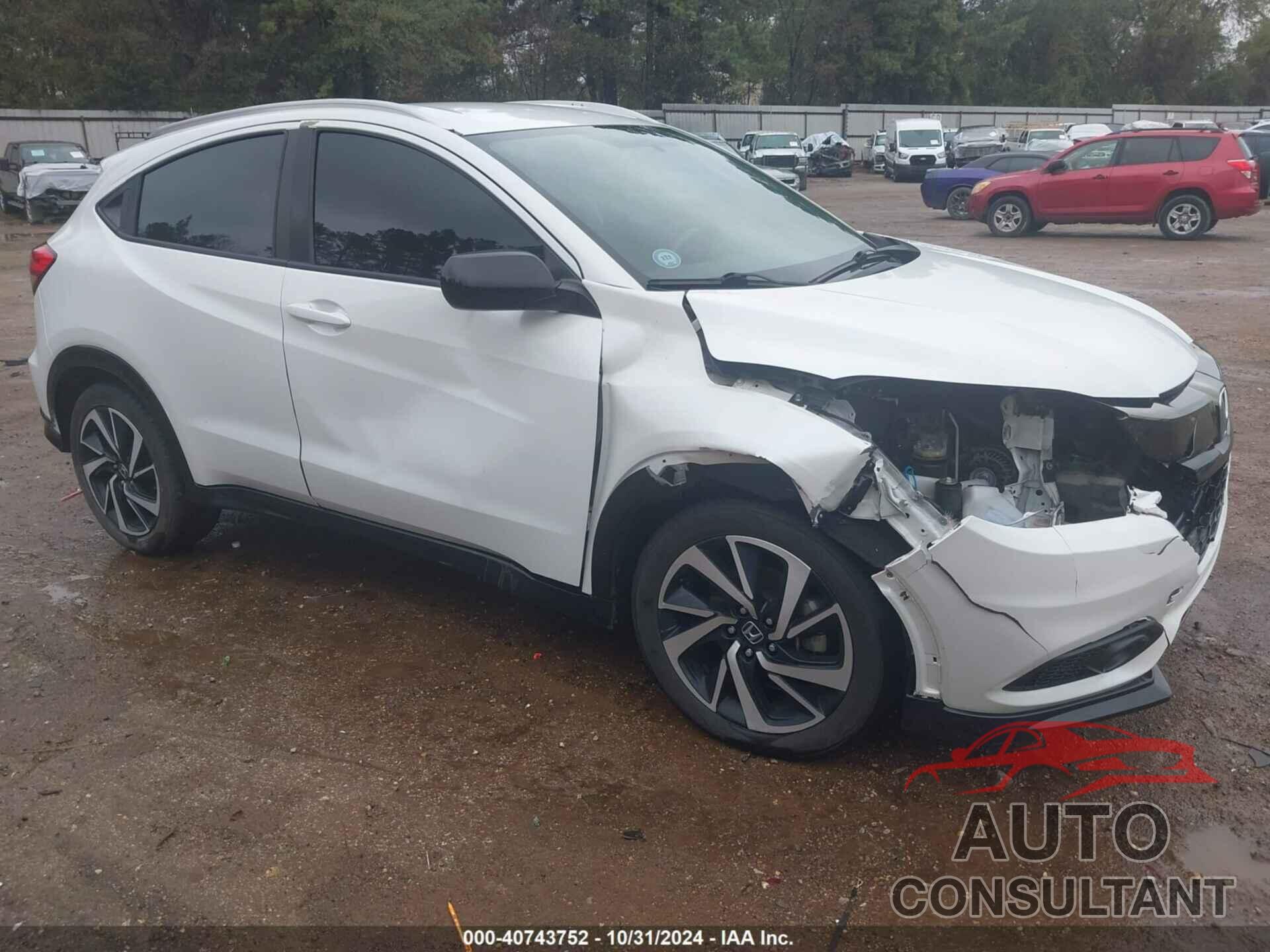 HONDA HR-V 2019 - 3CZRU5H19KM708070