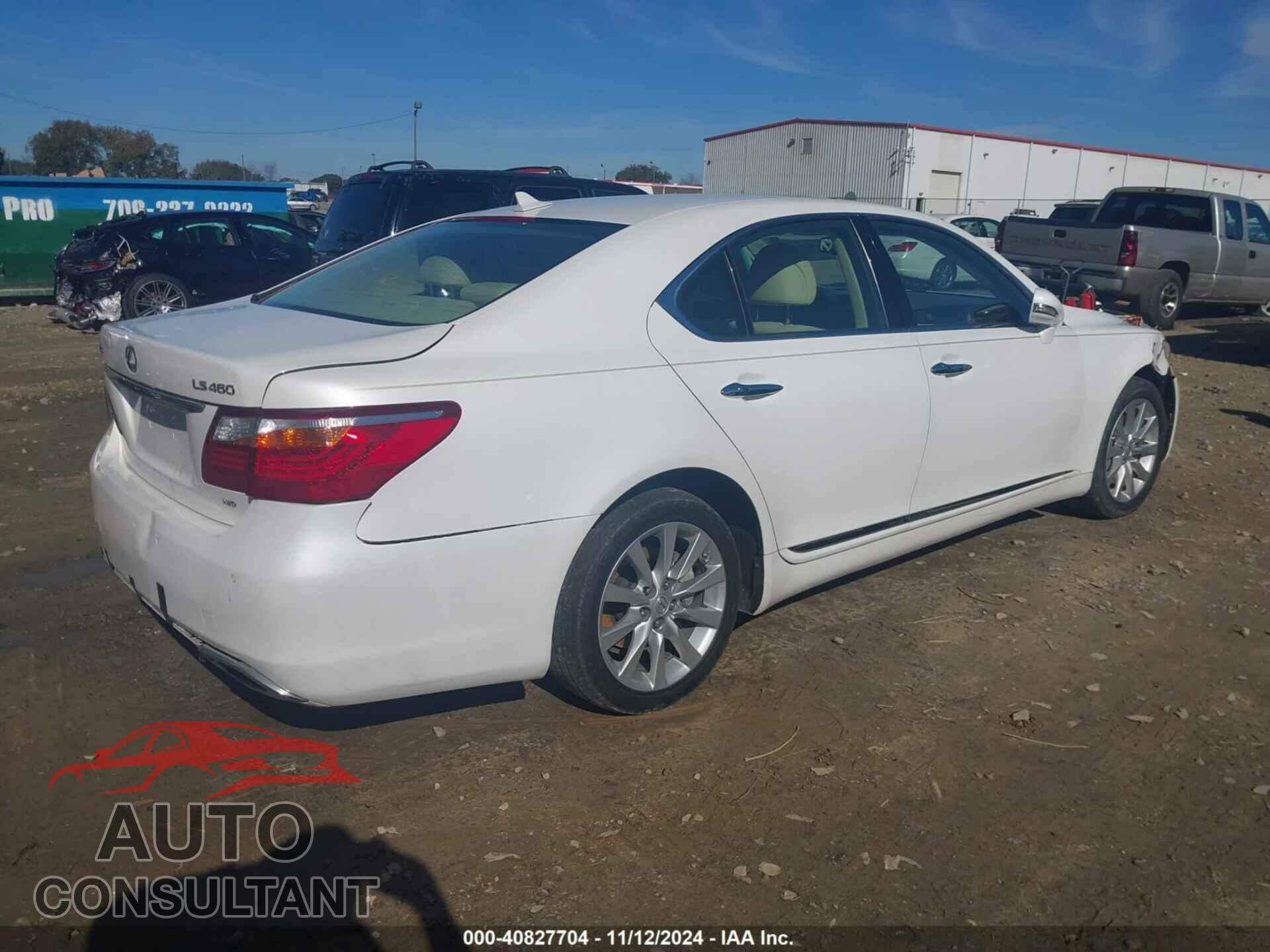 LEXUS LS 460 2010 - JTHCL5EF0A5004969