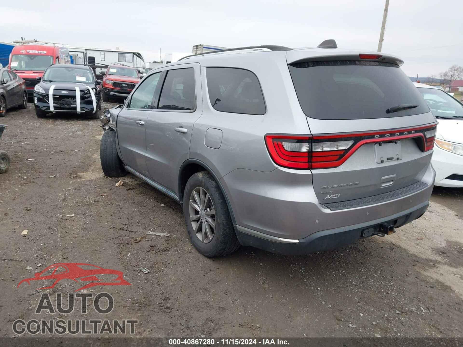 DODGE DURANGO 2017 - 1C4RDJAG1HC785426