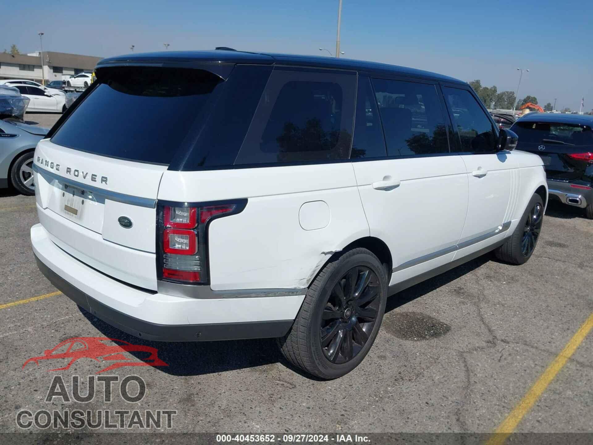 LAND ROVER RANGE ROVER 2015 - SALGS3TF0FA205730