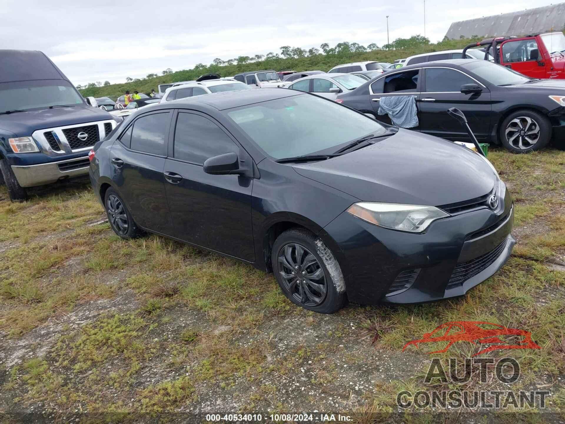 TOYOTA COROLLA 2015 - 5YFBURHE7FP337281