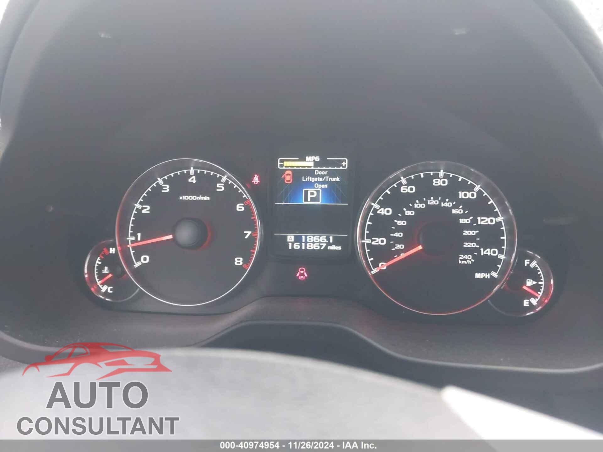 SUBARU OUTBACK 2013 - 4S4BRBLCXD3206541