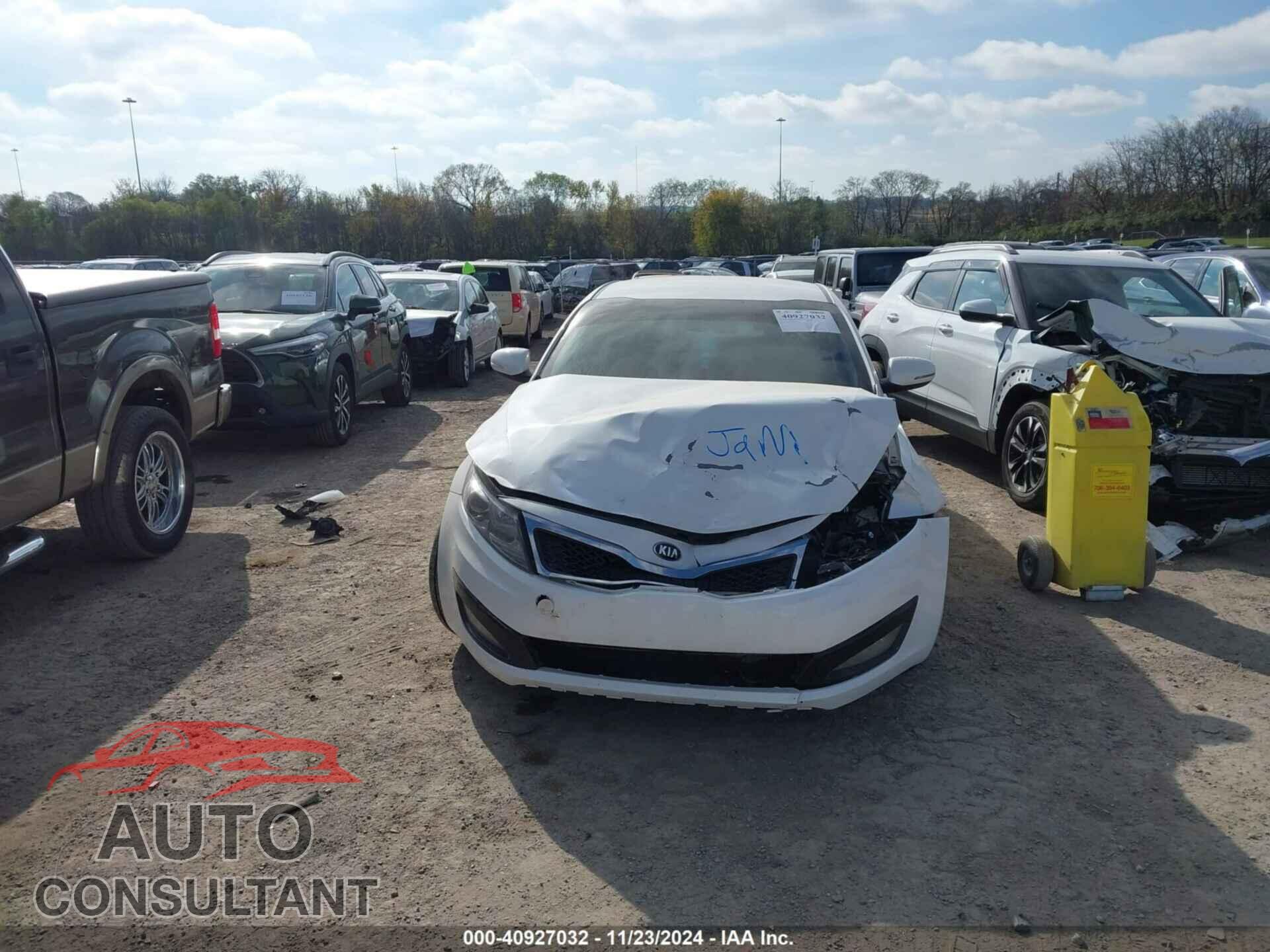 KIA OPTIMA 2013 - KNAGM4A74D5392122
