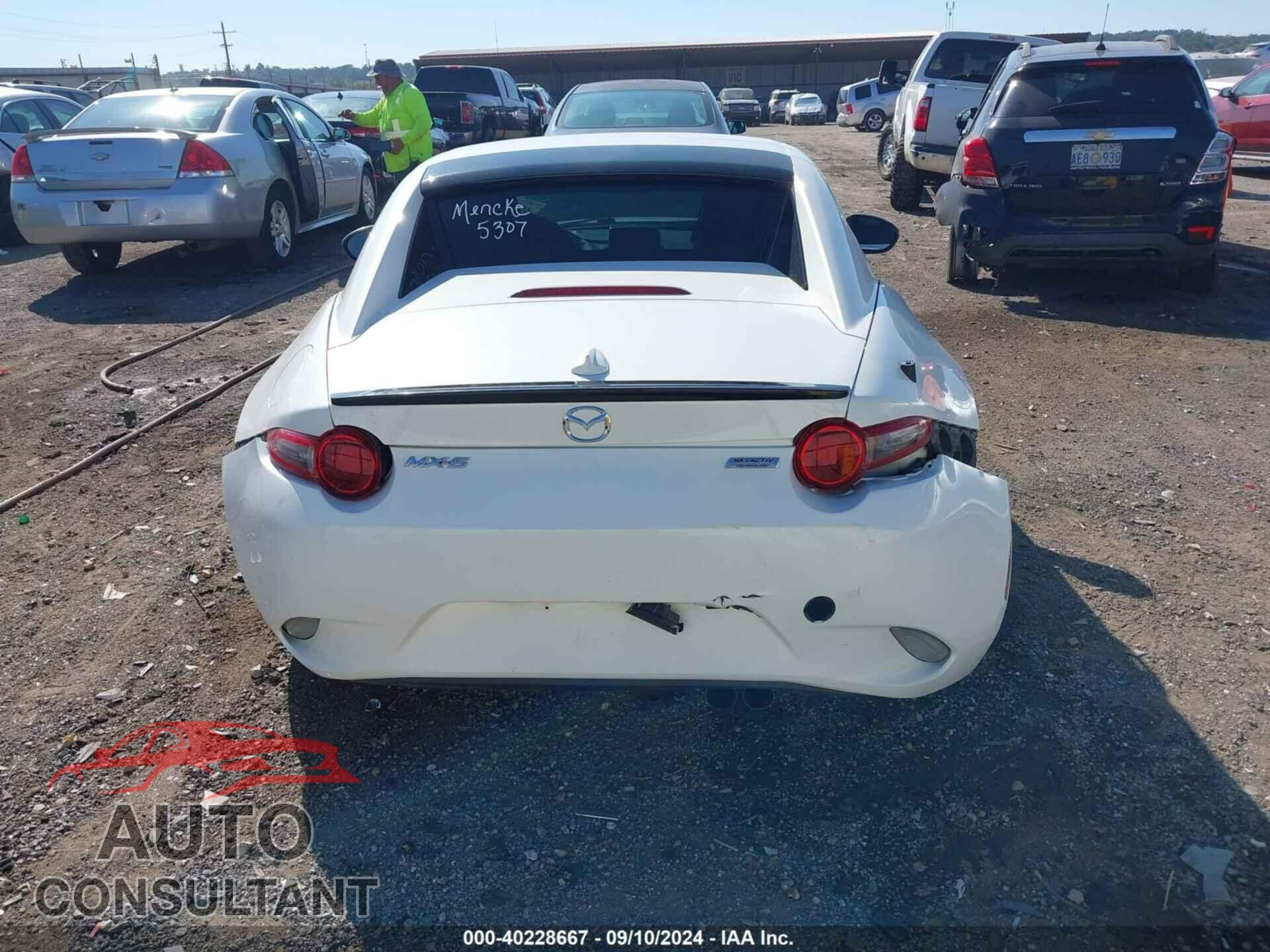 MAZDA MX-5 MIATA RF 2017 - JM1NDAM77H0105105