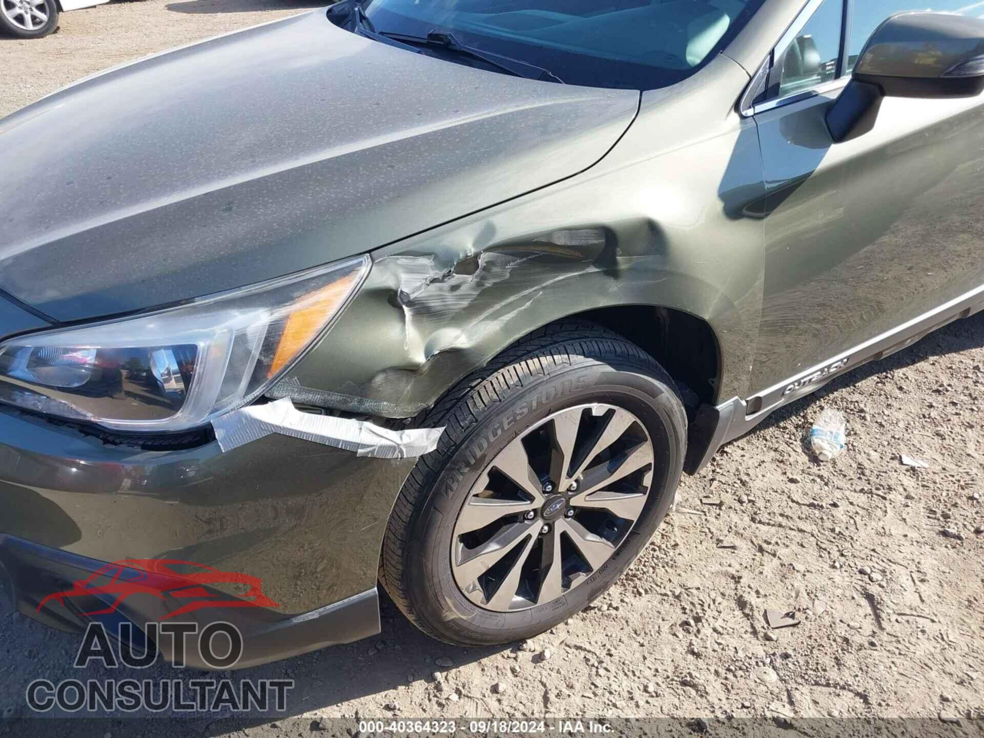 SUBARU OUTBACK 2017 - 4S4BSANC2H3315366