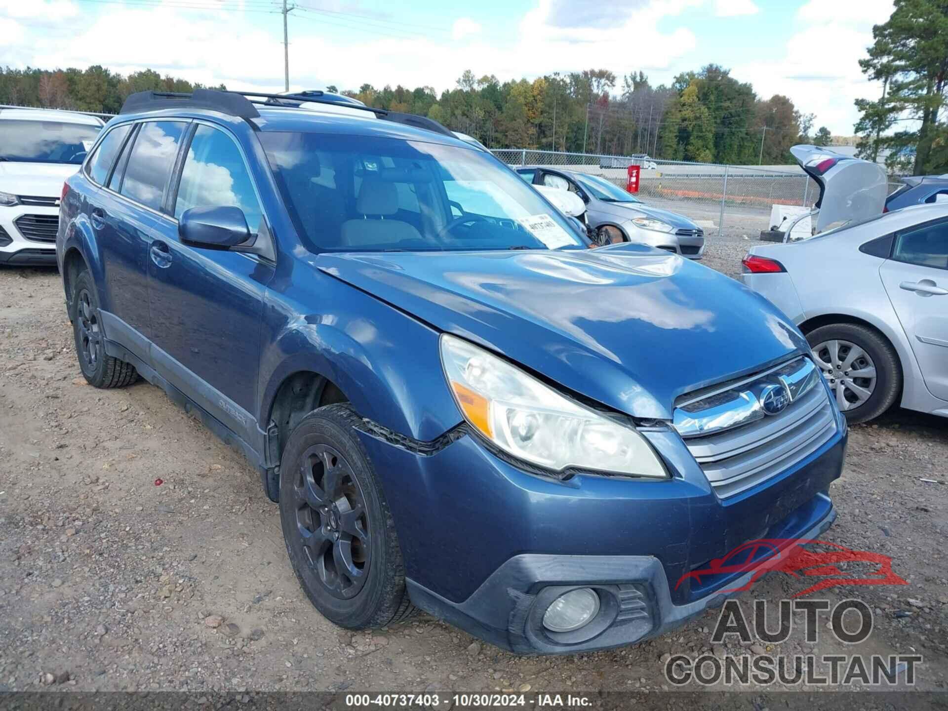 SUBARU OUTBACK 2013 - 4S4BRBCCXD3288738