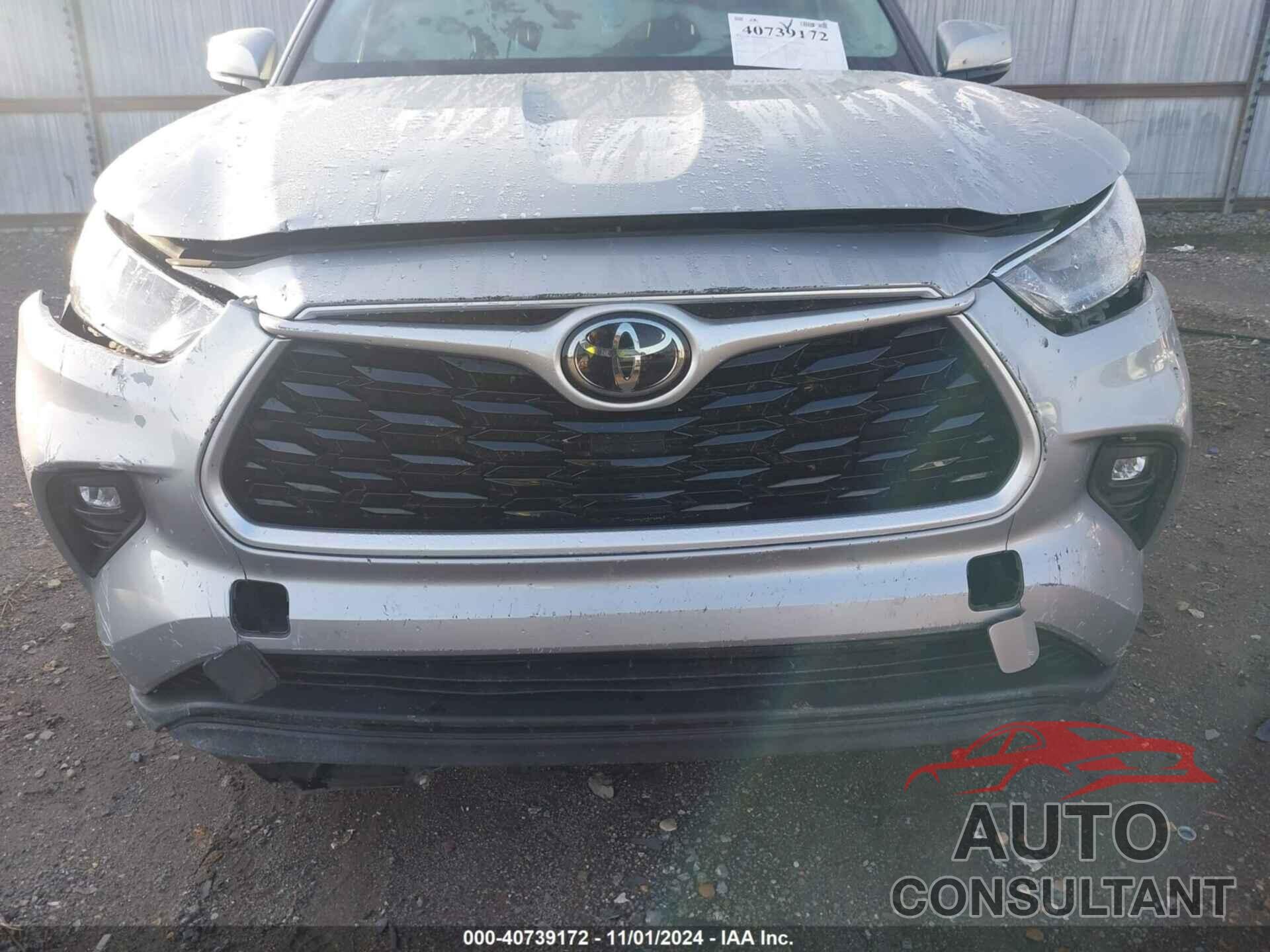 TOYOTA HIGHLANDER 2020 - 5TDGZRBH2LS017377