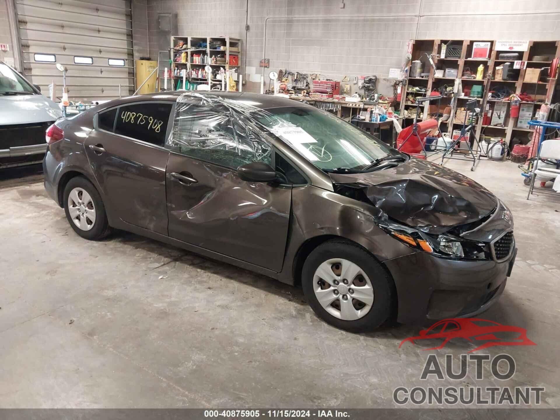 KIA FORTE 2018 - 3KPFK4A7XJE180796