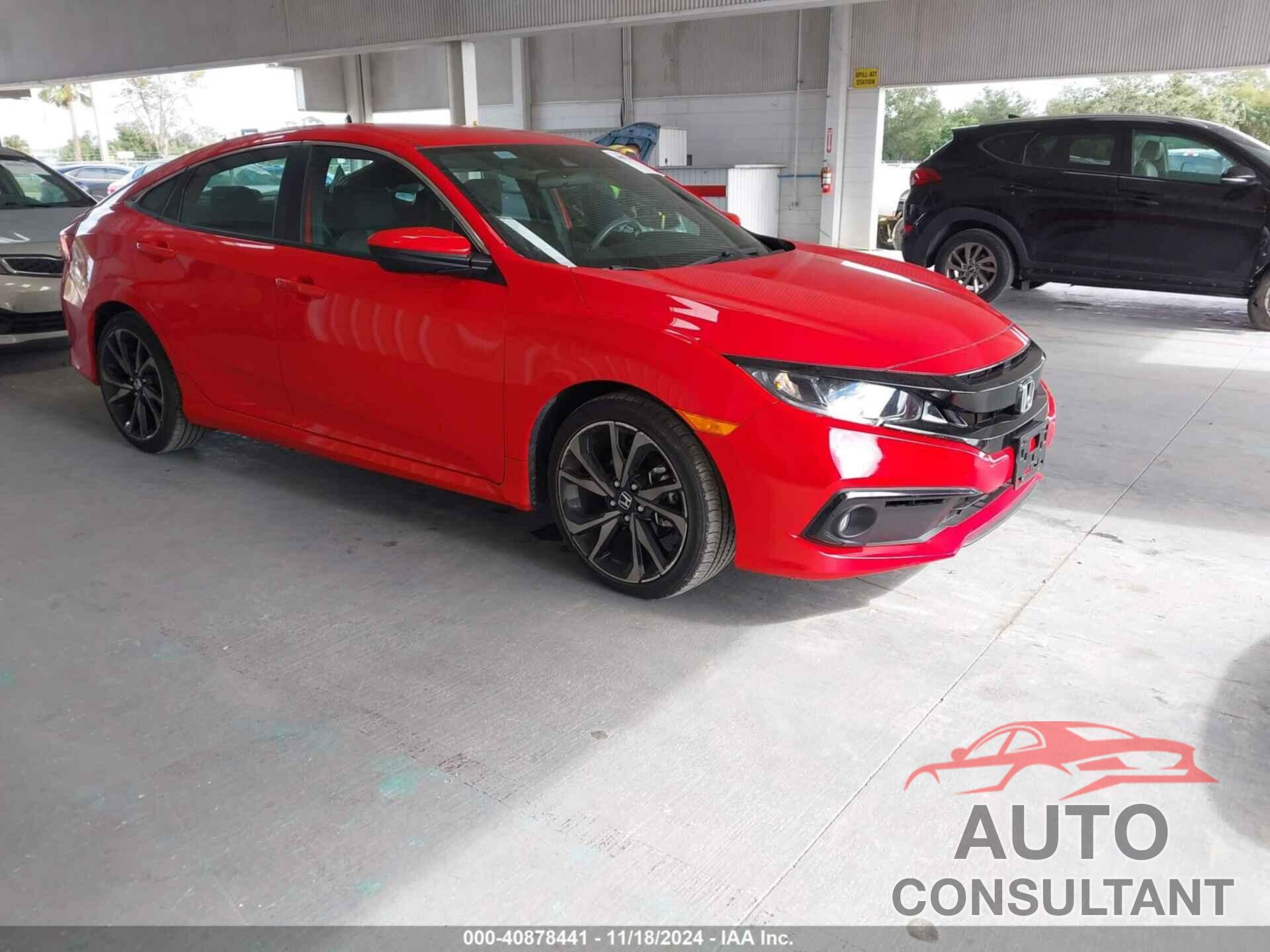 HONDA CIVIC 2021 - 2HGFC2F86MH510656