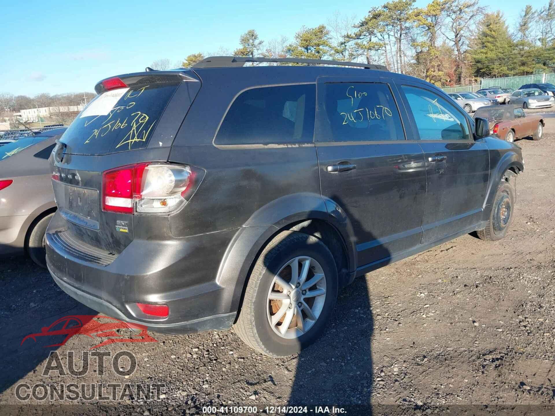 DODGE JOURNEY 2017 - 3C4PDCBG3HT531903