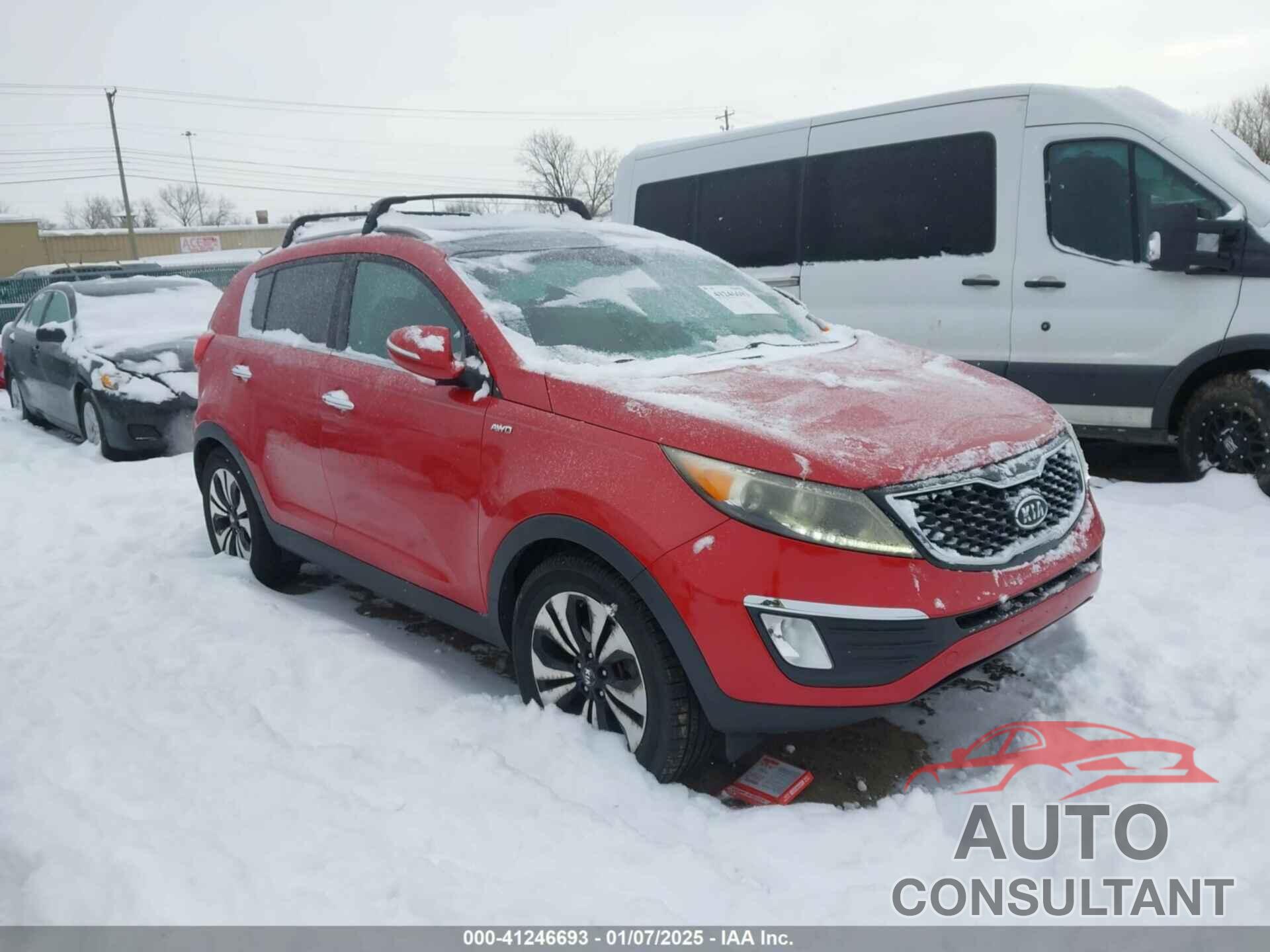 KIA SPORTAGE 2012 - KNDPCCA68C7287917