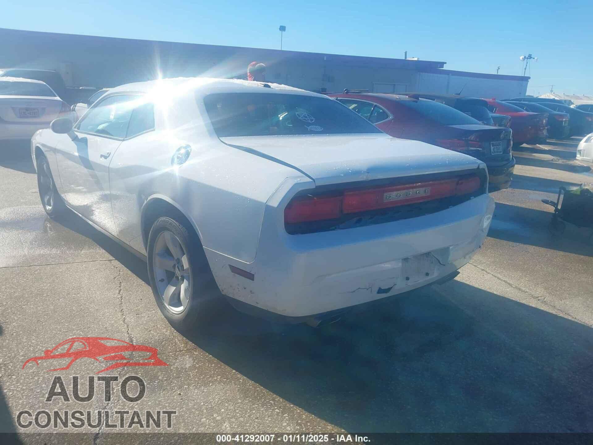 DODGE CHALLENGER 2013 - 2C3CDYAG2DH530794
