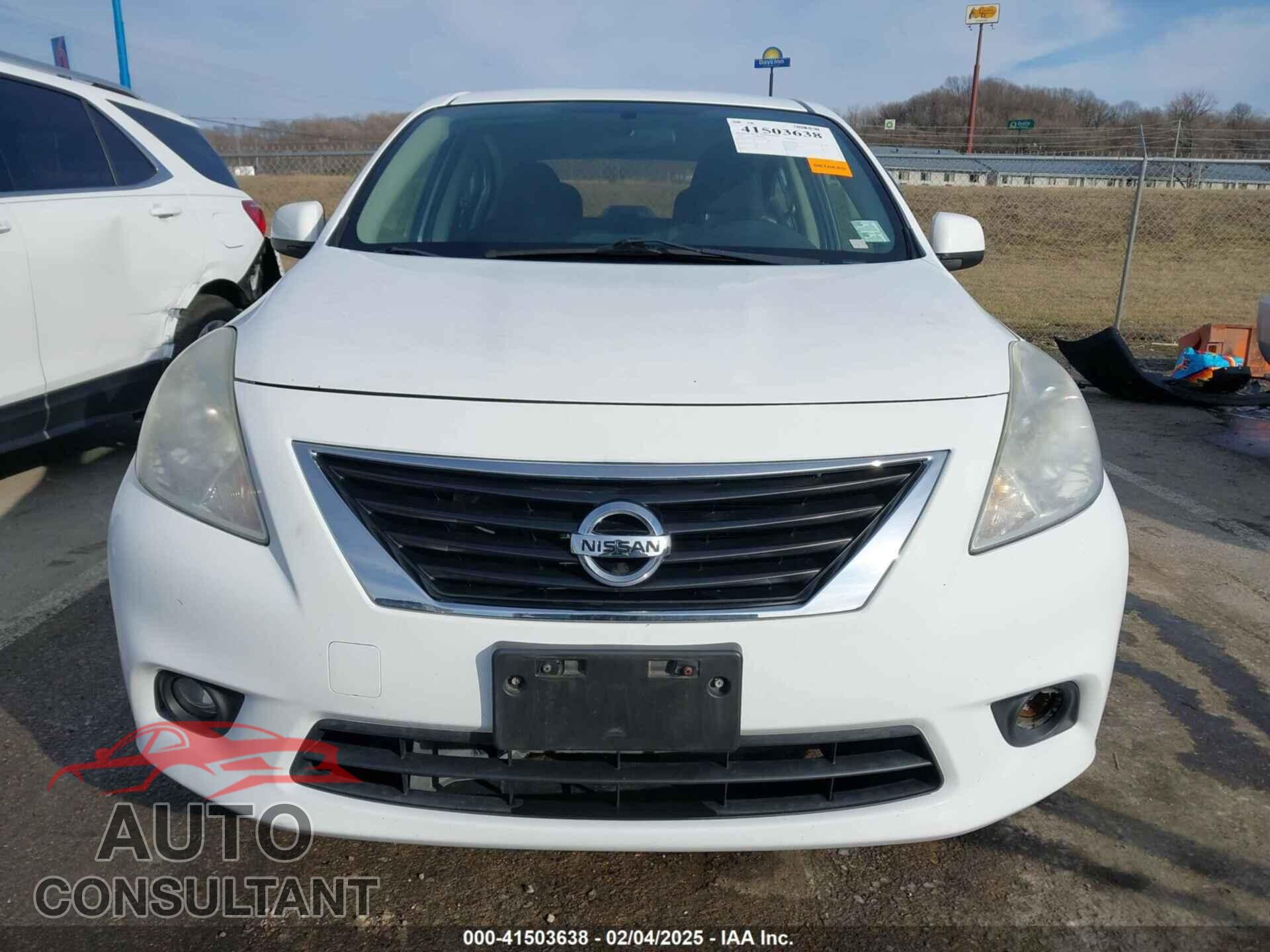 NISSAN VERSA 2012 - 3N1CN7AP1CL917560