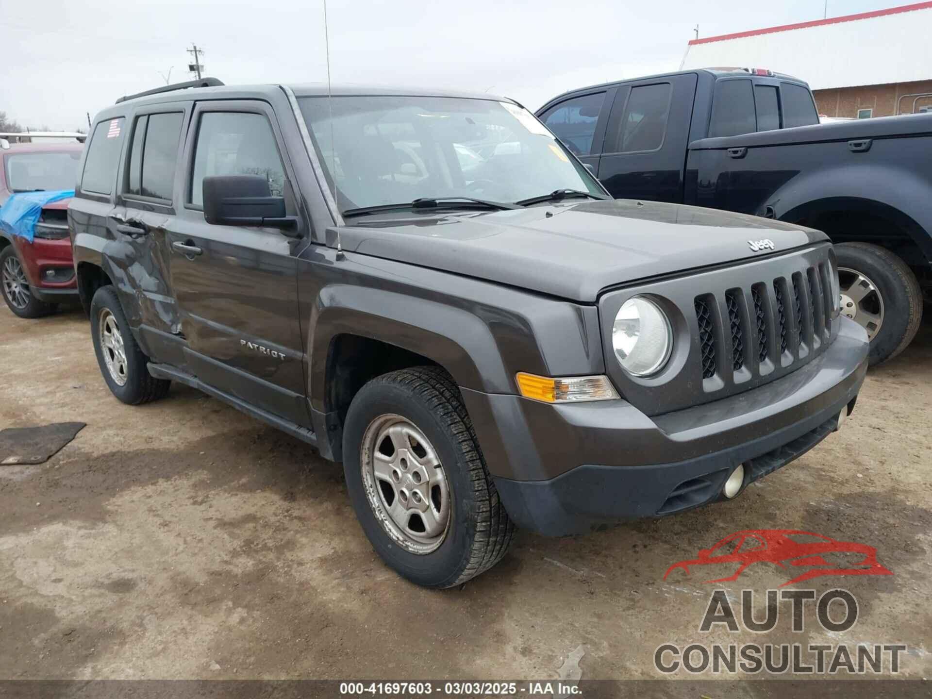 JEEP PATRIOT 2016 - 1C4NJPBB9GD527290