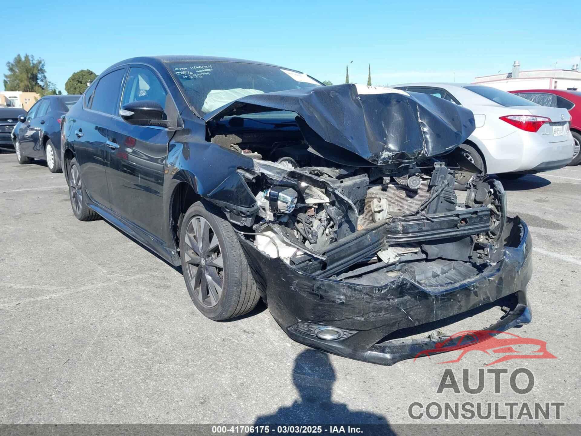 NISSAN SENTRA 2017 - 3N1AB7AP7HY387010