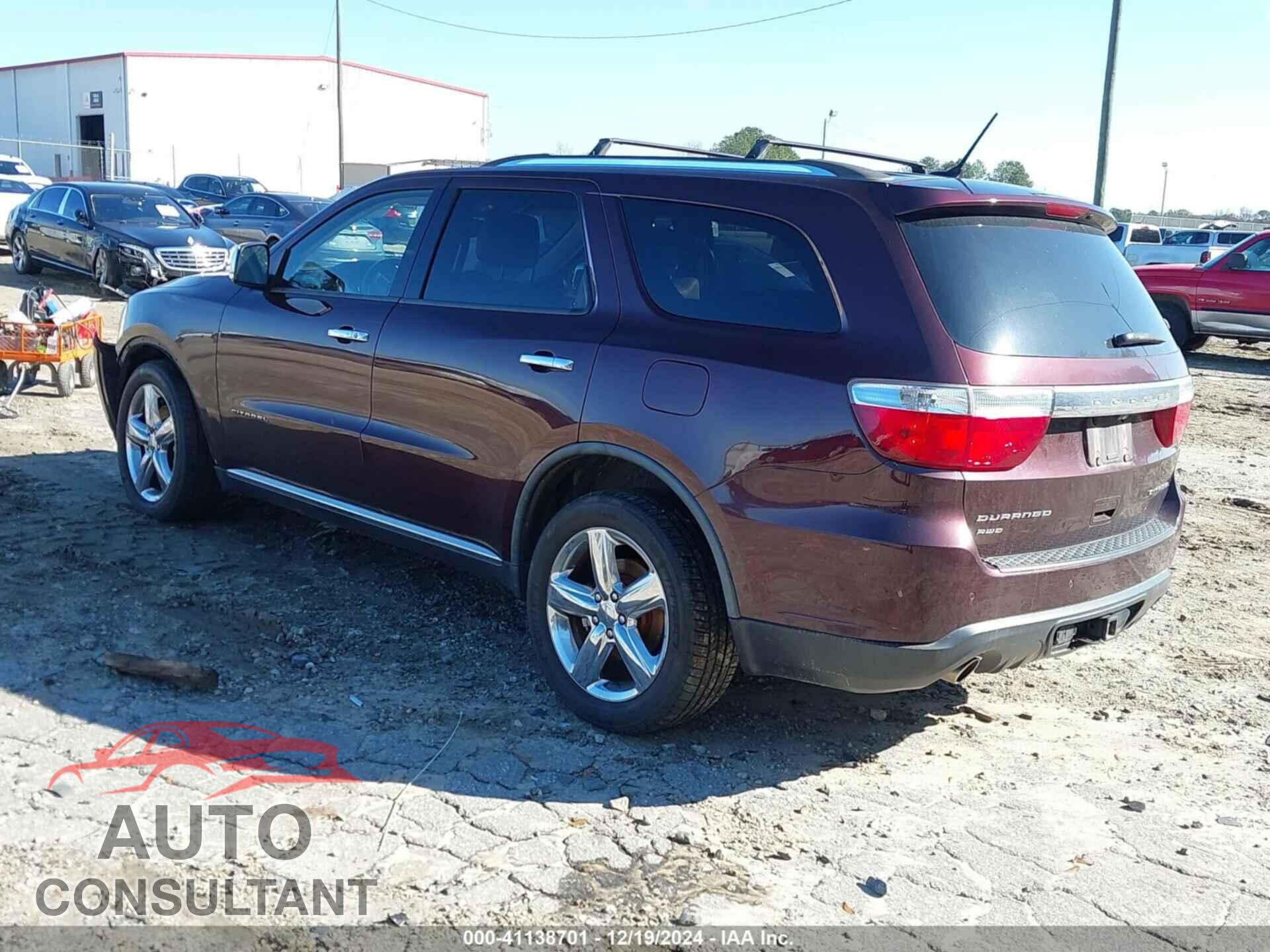 DODGE DURANGO 2012 - 1C4SDJETXCC192584
