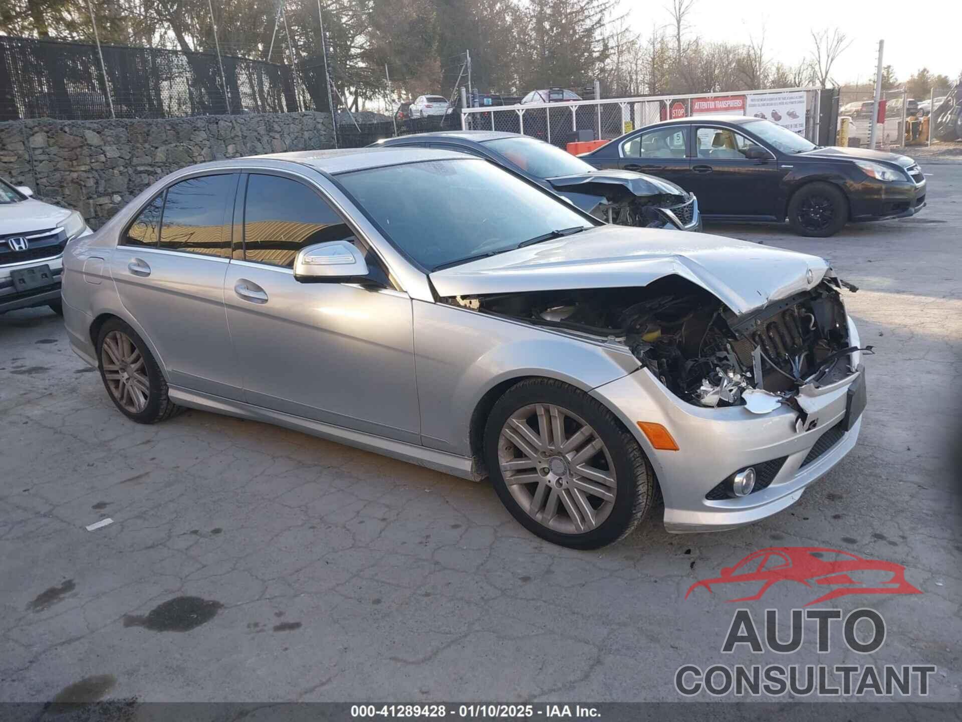 MERCEDES-BENZ C 300 2009 - WDDGF81X39R081680
