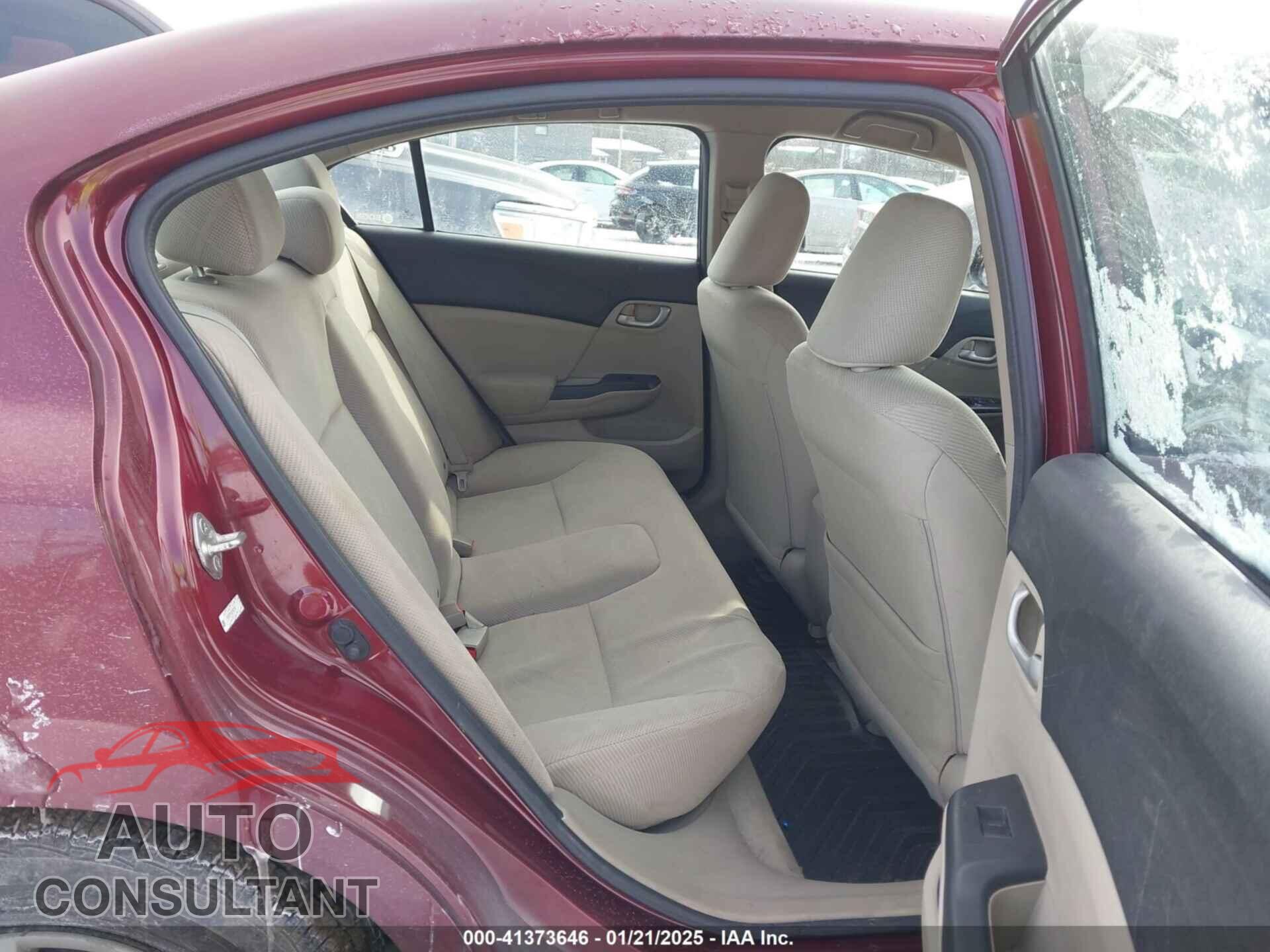 HONDA CIVIC SDN 2012 - 2HGFB2F59CH583799