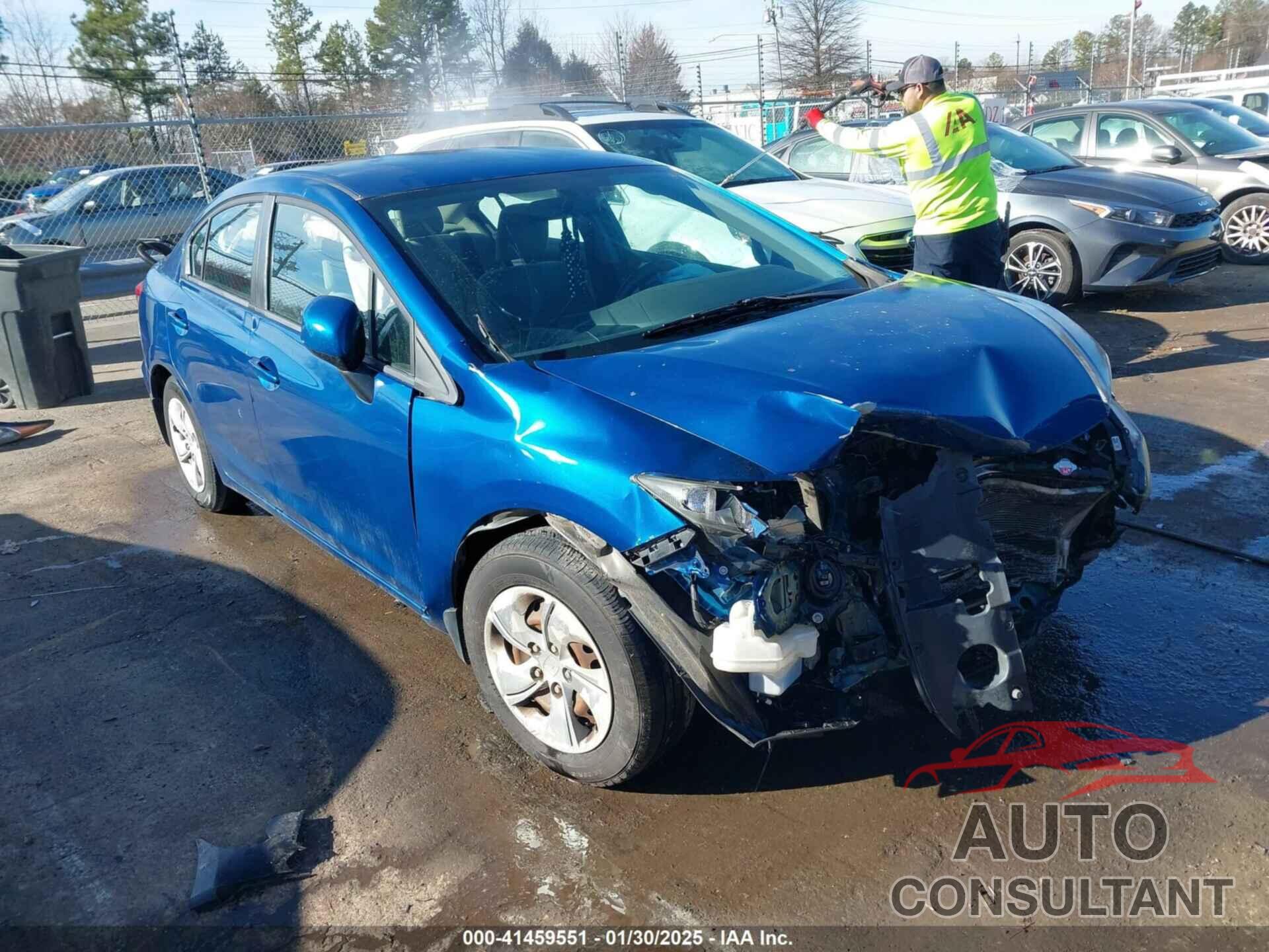 HONDA CIVIC 2013 - 2HGFB2F5XDH528599
