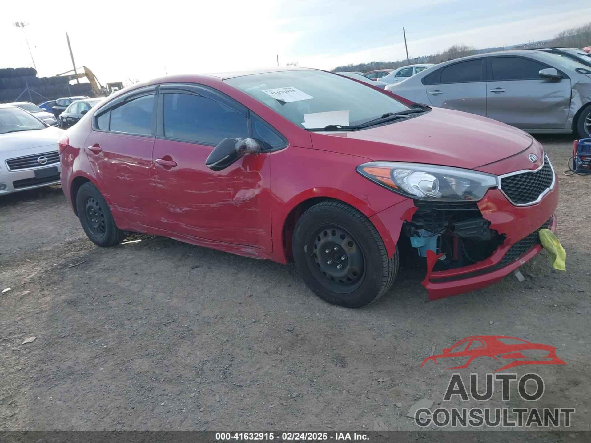 KIA FORTE 2016 - KNAFX4A67G5541587