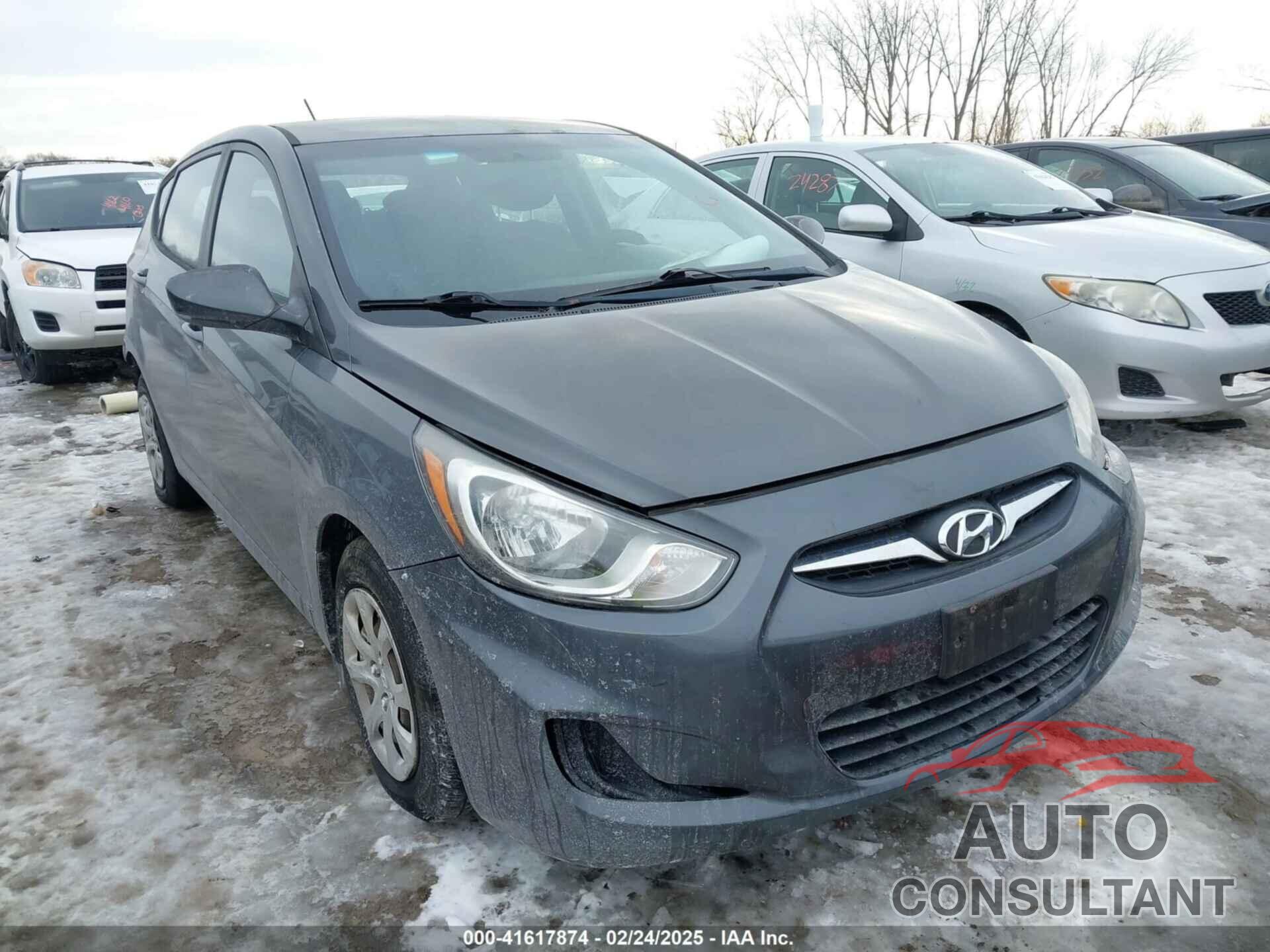 HYUNDAI ACCENT 2012 - KMHCT5AE4CU004346