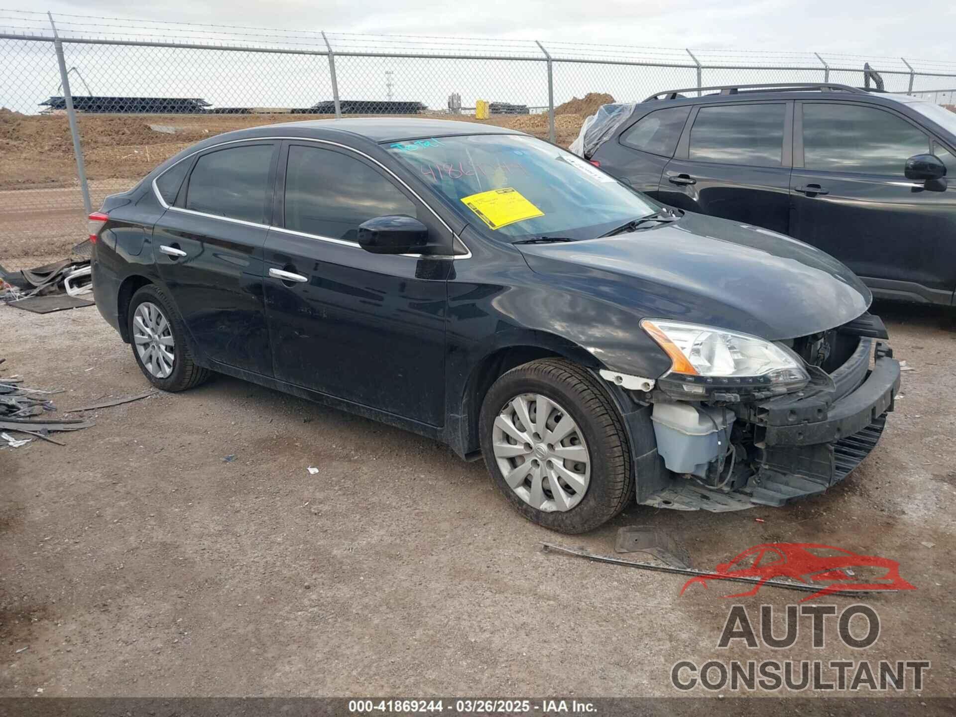 NISSAN SENTRA 2015 - 3N1AB7AP1FY301056