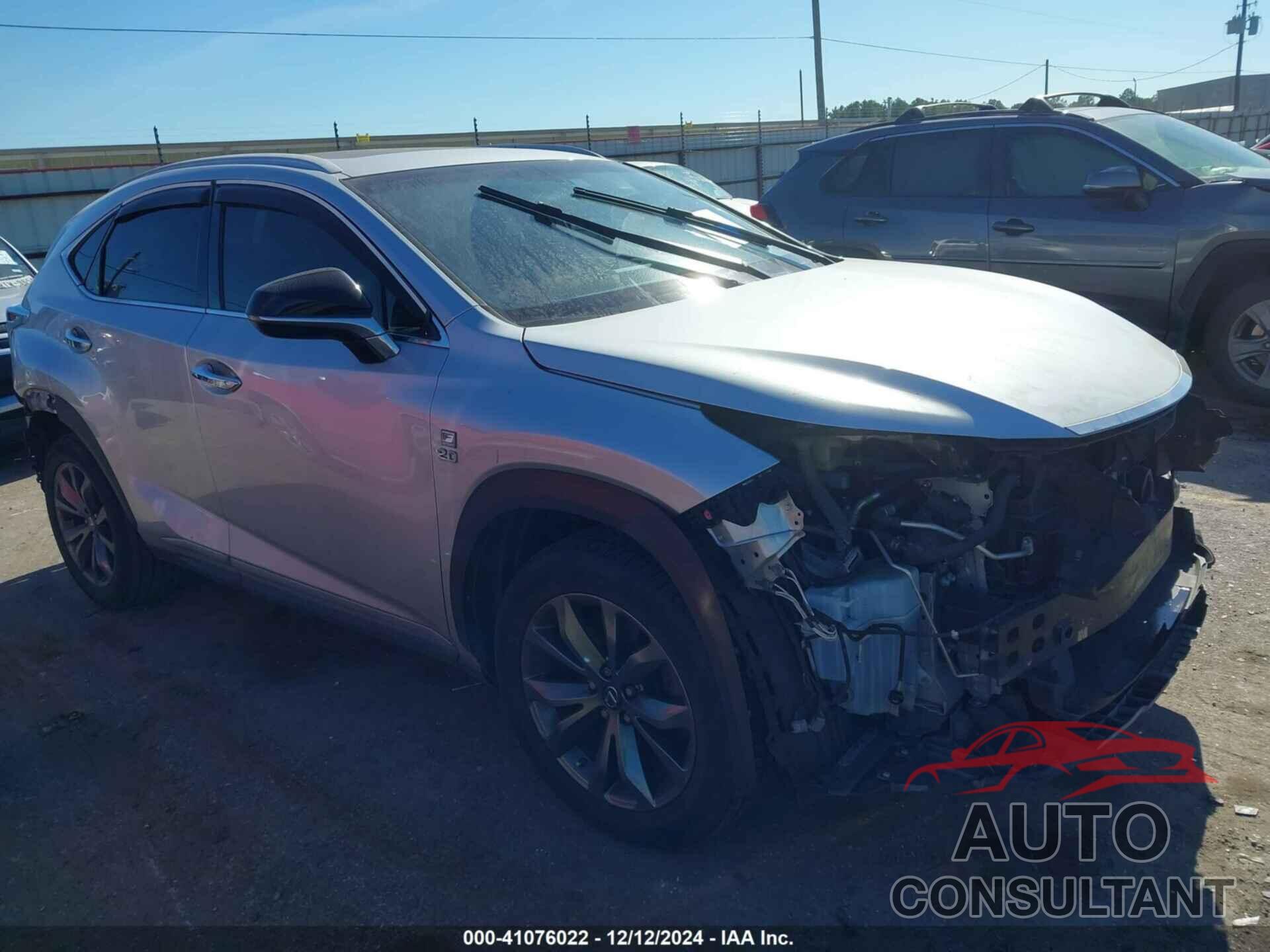 LEXUS NX 200T 2016 - JTJYARBZ2G2041371