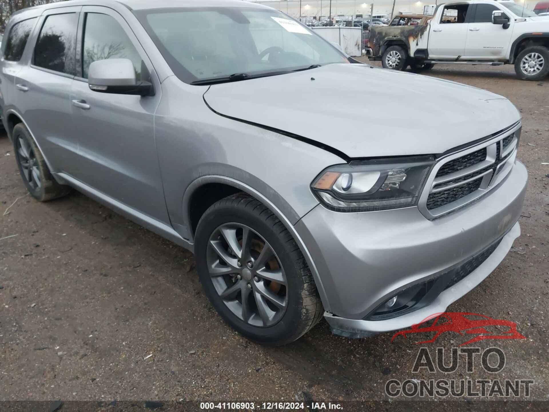 DODGE DURANGO 2017 - 1C4RDHDG5HC752742