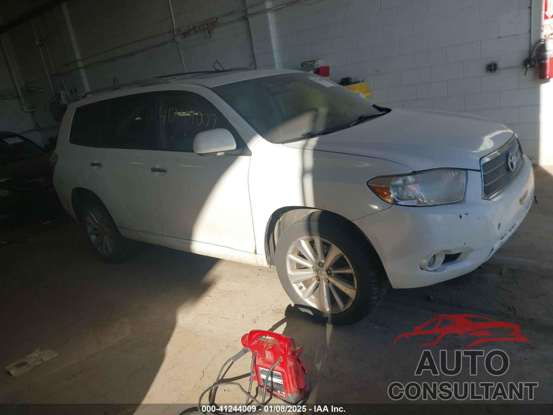 TOYOTA HIGHLANDER HYBRID 2009 - JTEEW44A892034456