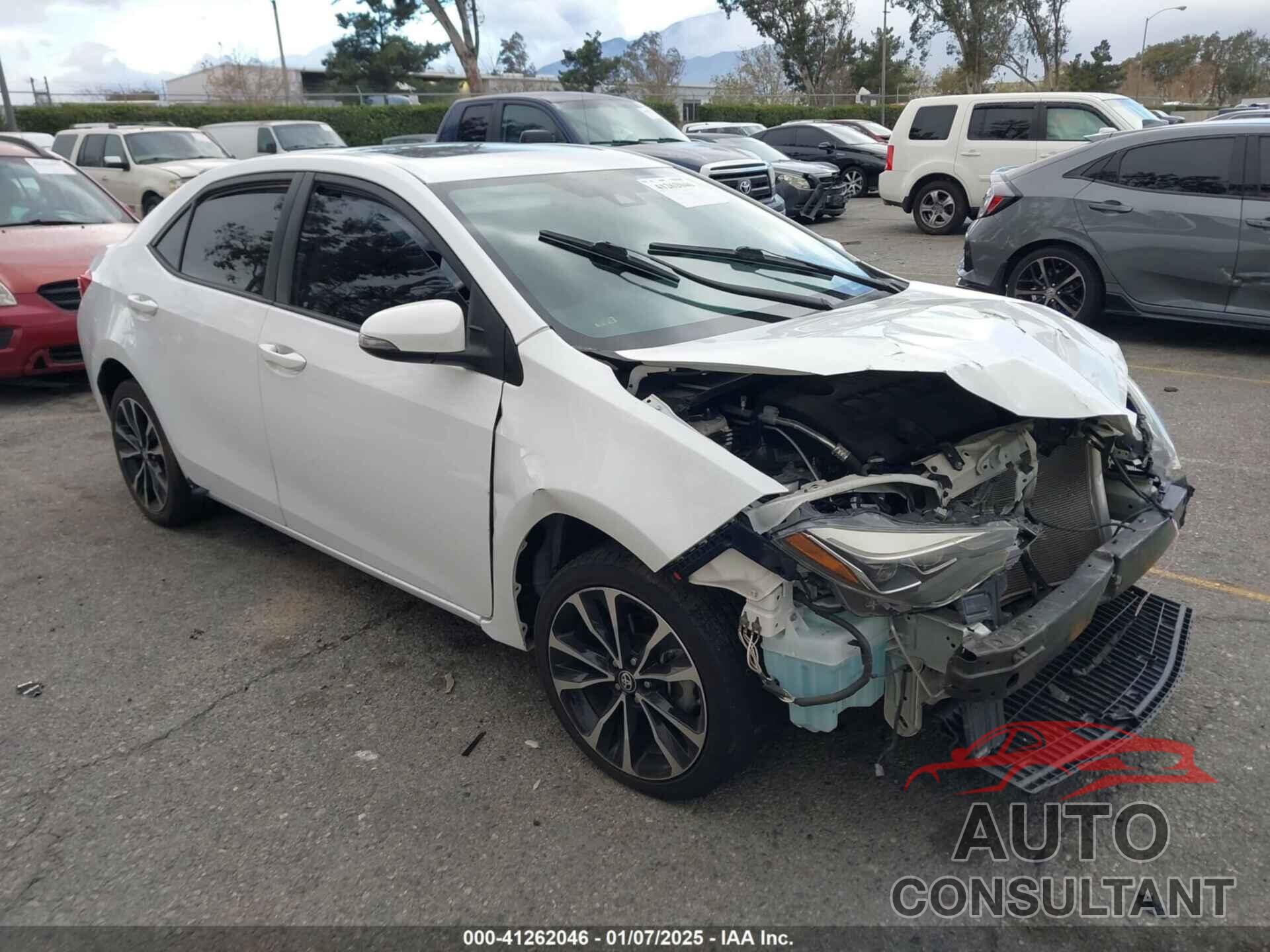 TOYOTA COROLLA 2017 - 5YFBURHE1HP612274