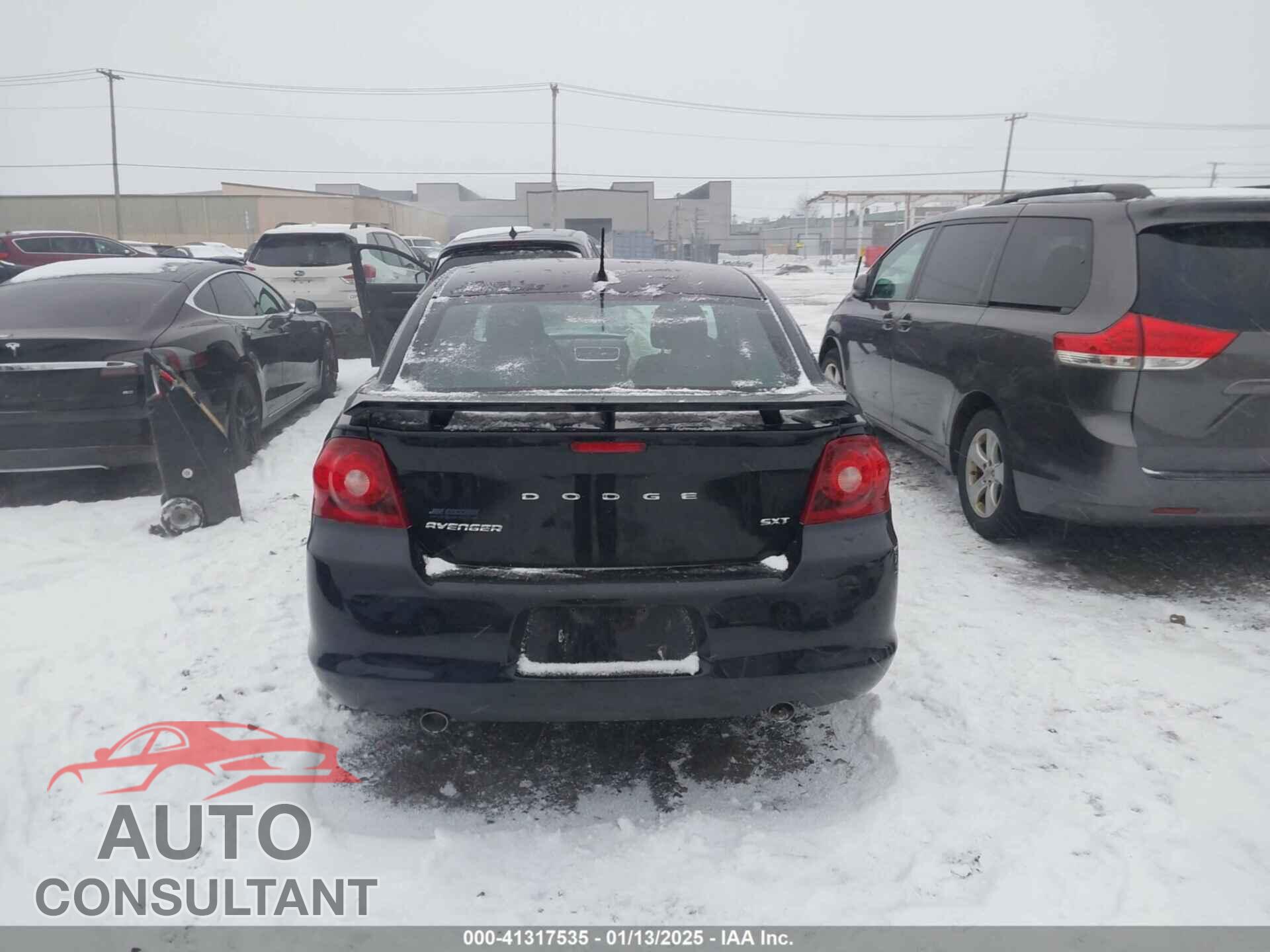 DODGE AVENGER 2013 - 1C3CDZCG6DN544854