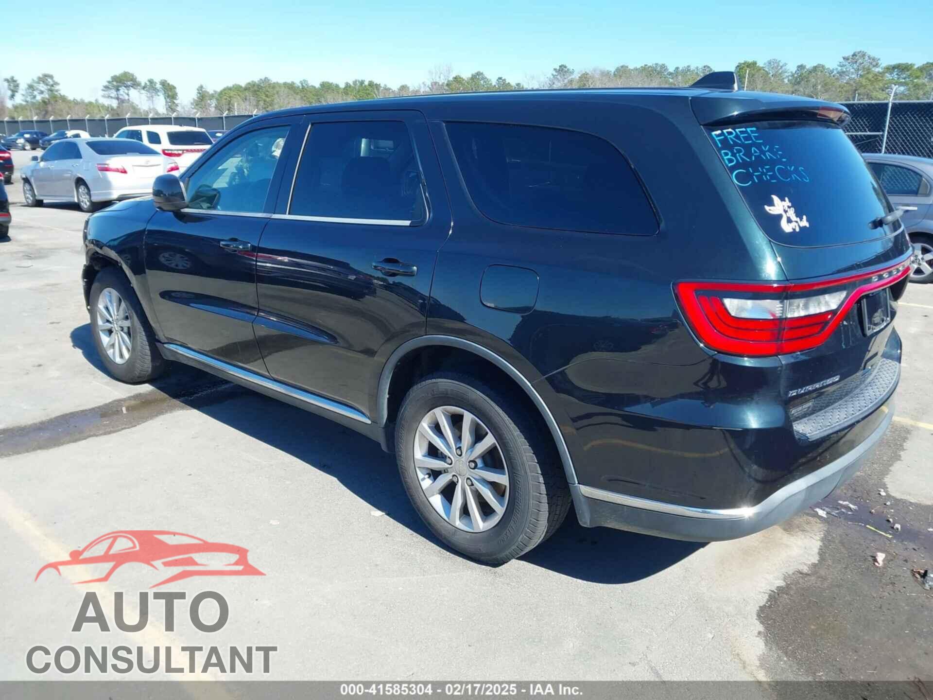DODGE DURANGO 2015 - 1C4RDHAG3FC810123