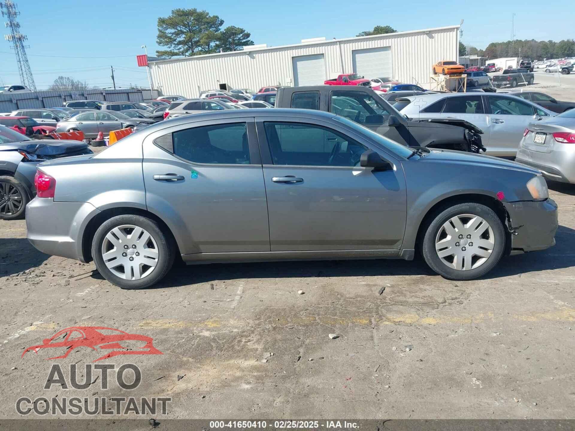 DODGE AVENGER 2013 - 1C3CDZAB2DN627219