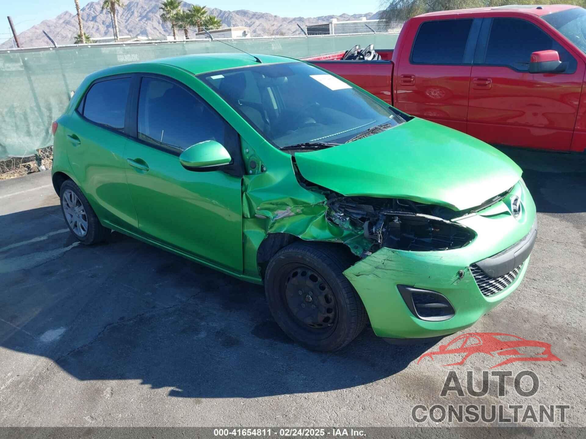 MAZDA MAZDA2 2012 - JM1DE1KZ6C0147321