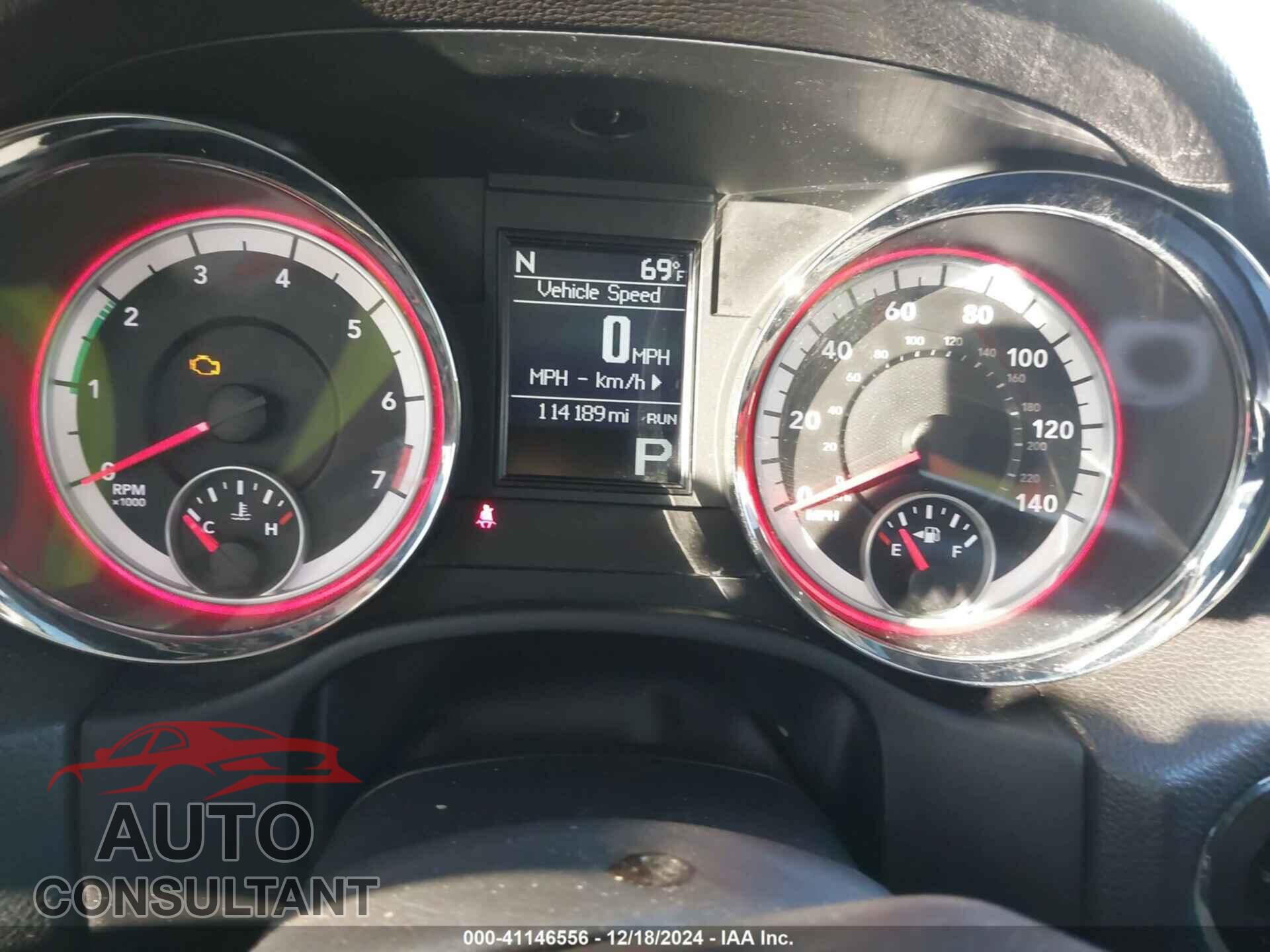 DODGE DURANGO 2012 - 1C4RDHAGXCC257238