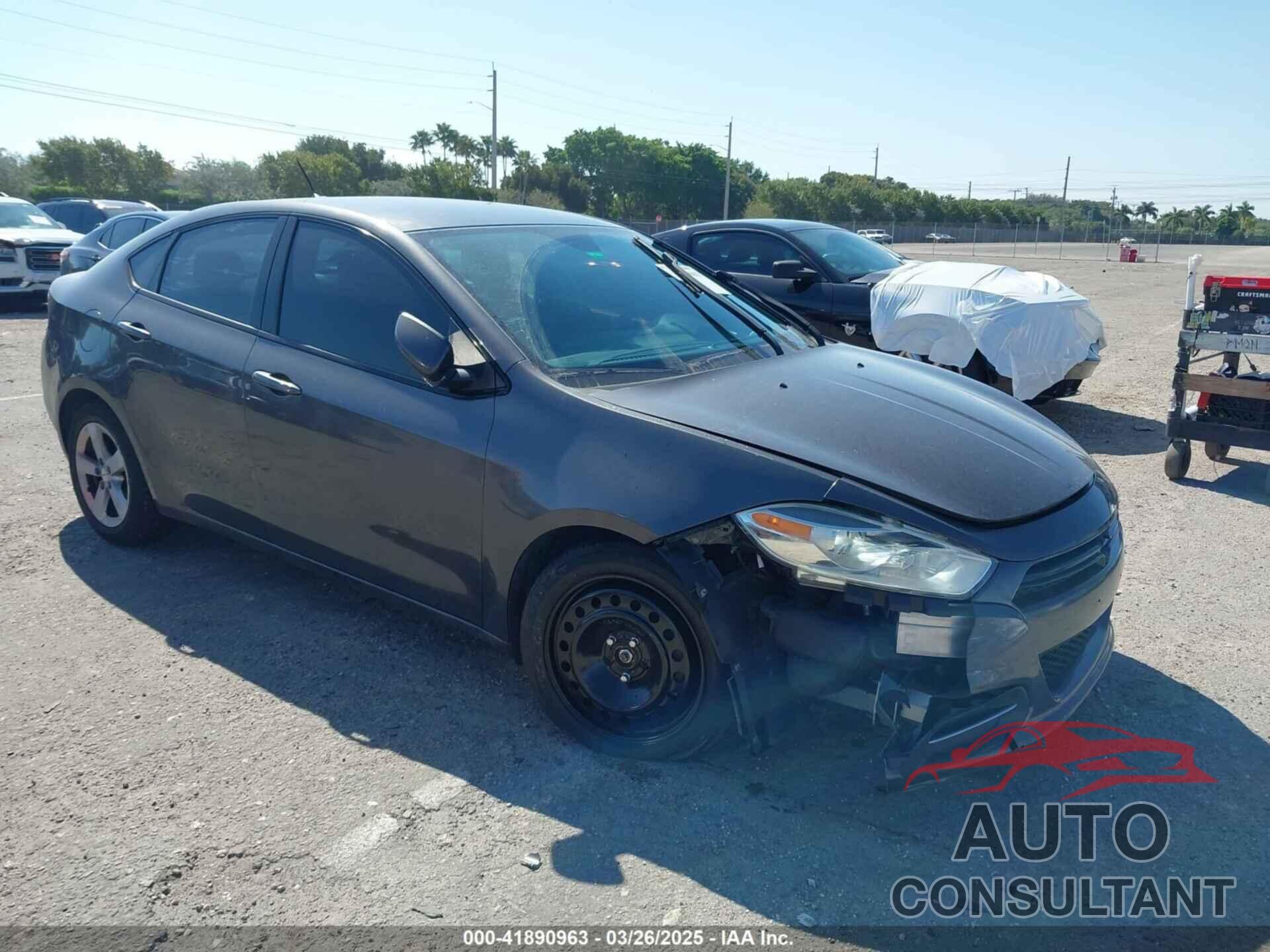DODGE DART 2016 - 1C3CDFBB5GD537957