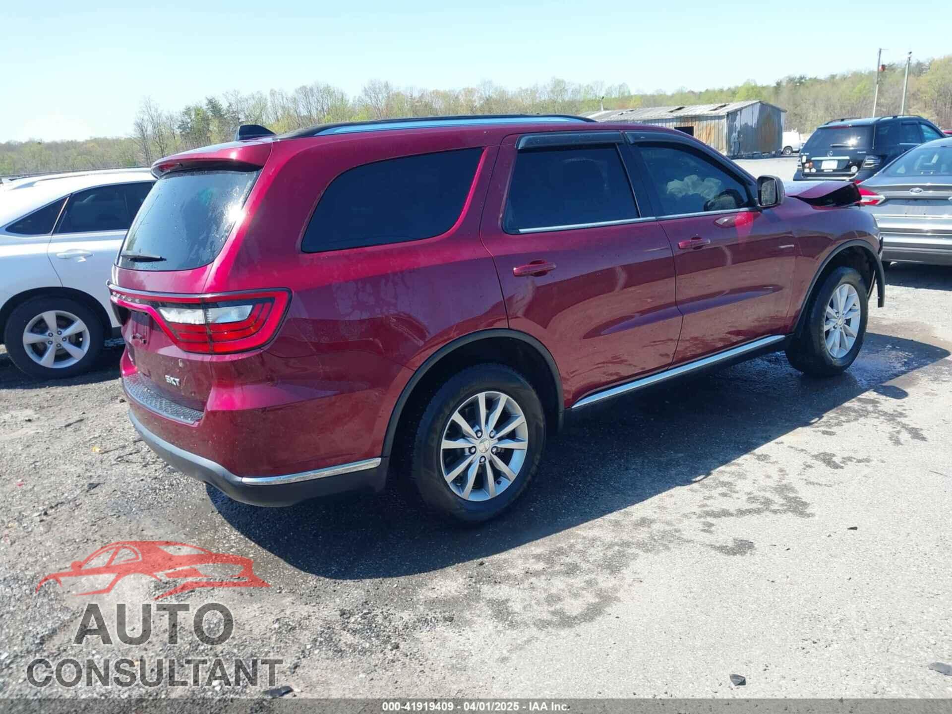 DODGE DURANGO 2018 - 1C4RDJAG2JC133887