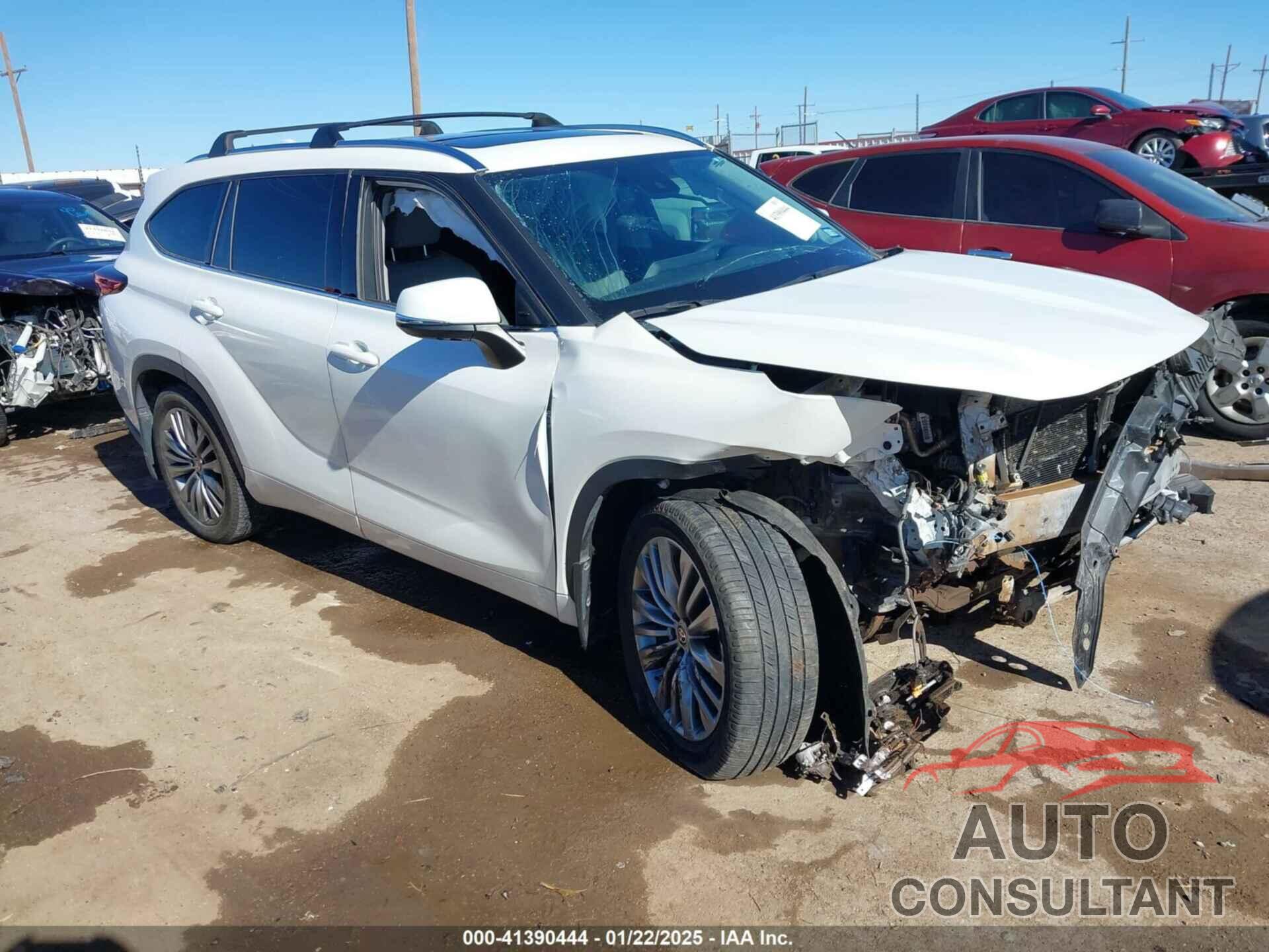 TOYOTA HIGHLANDER 2020 - 5TDFZRBH2LS040279
