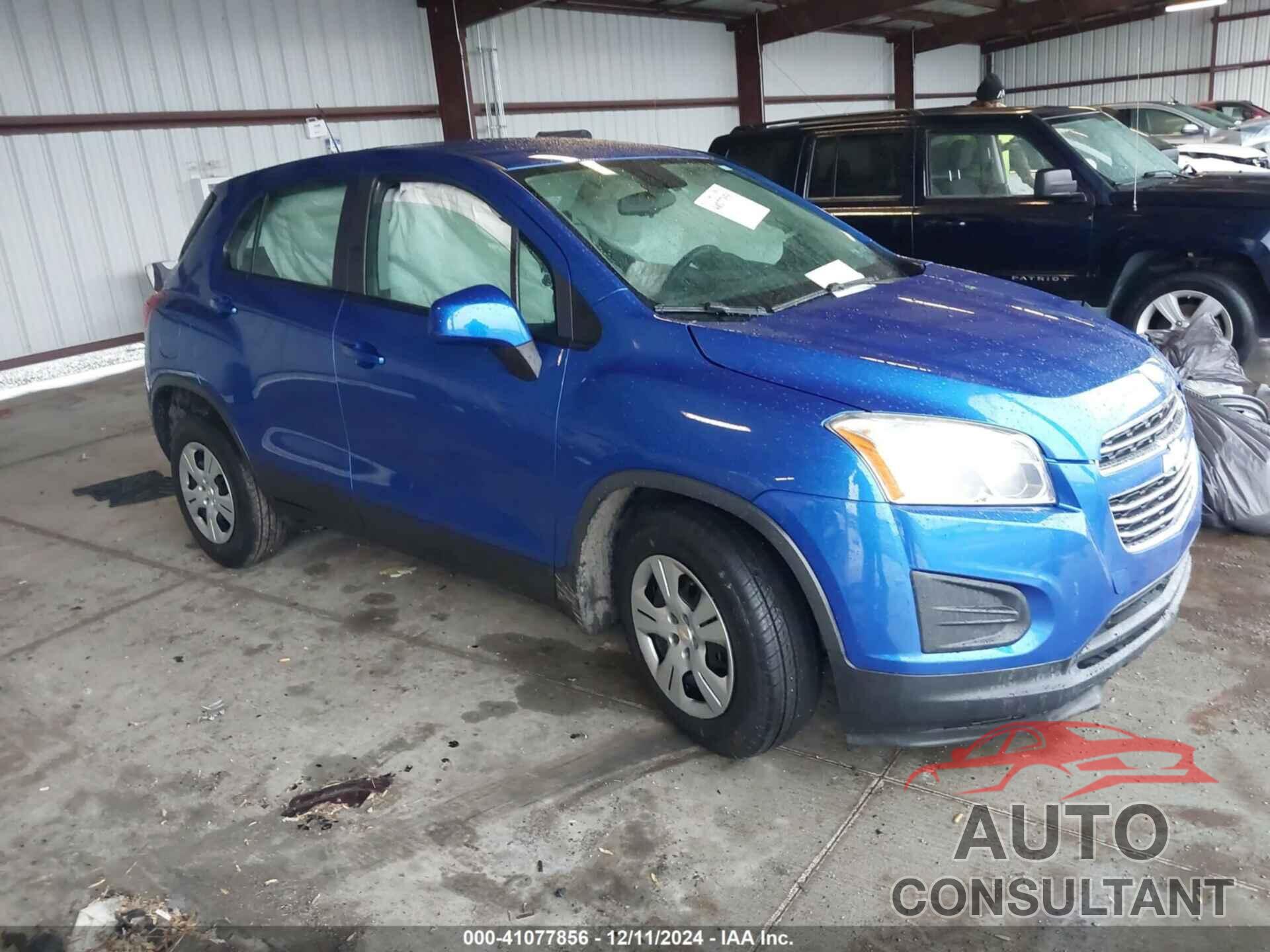 CHEVROLET TRAX 2015 - KL7CJKSB0FB186038