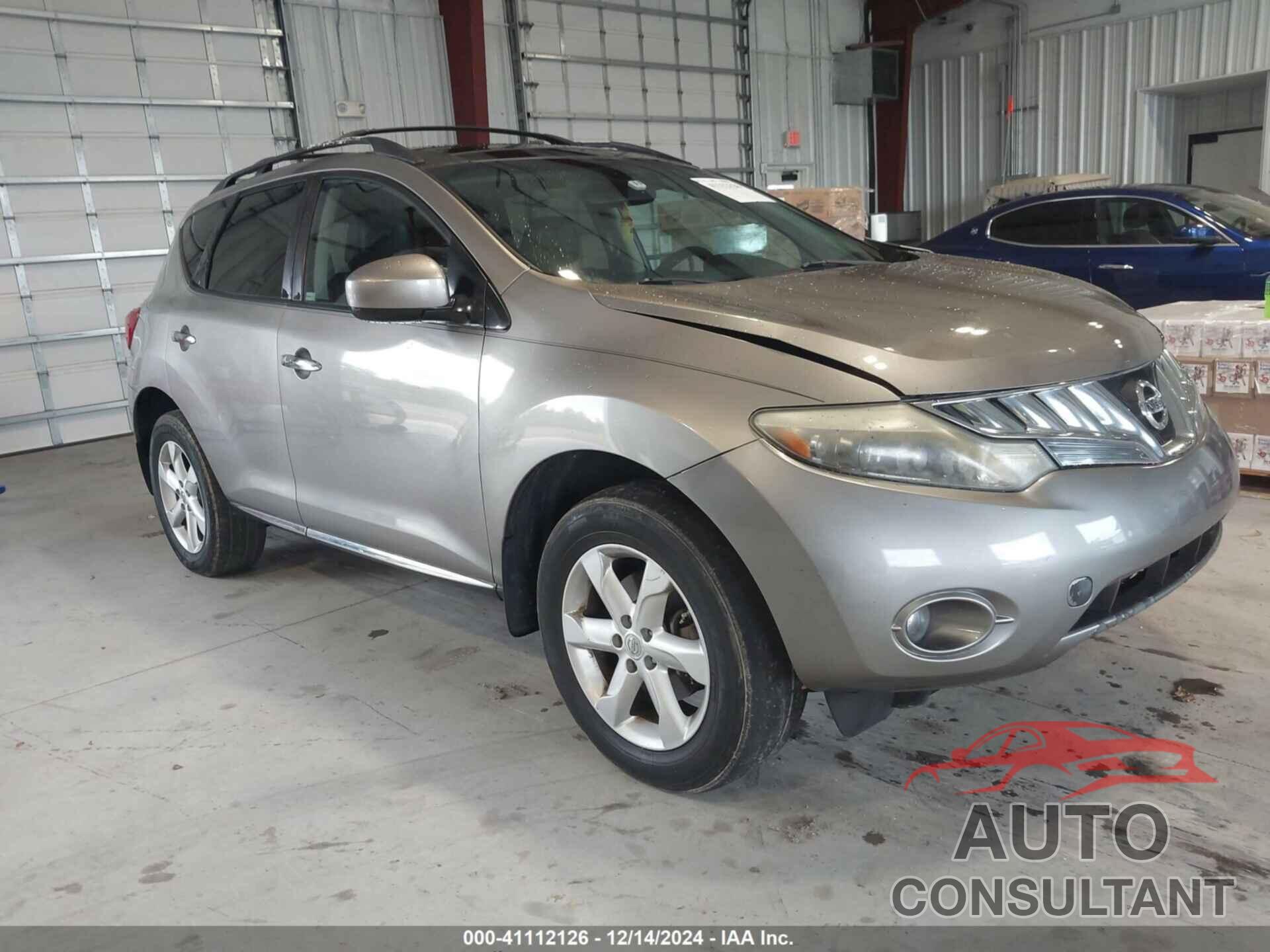 NISSAN MURANO 2010 - JN8AZ1MU9AW019744