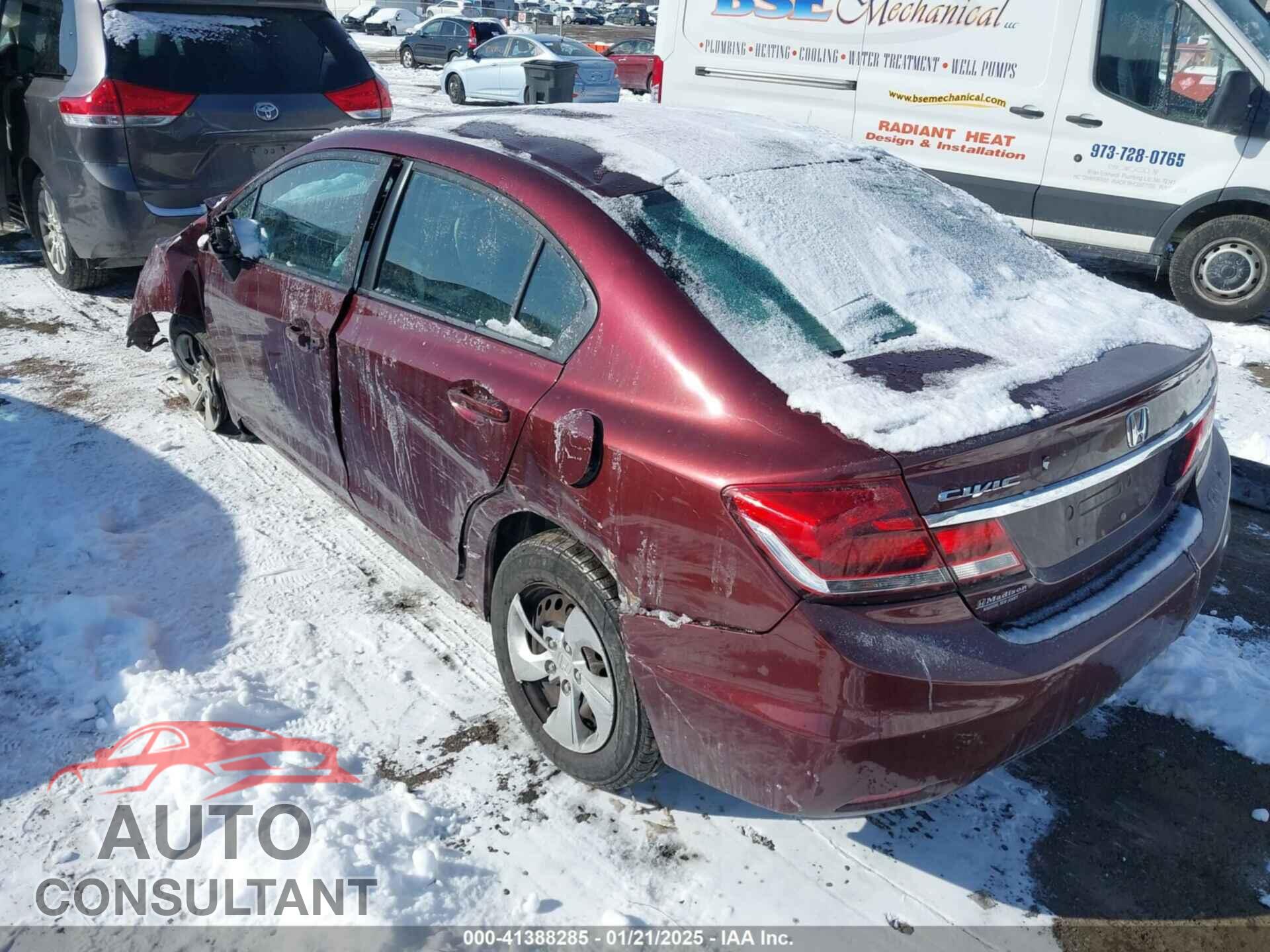 HONDA CIVIC 2014 - 19XFB2F5XEE215810