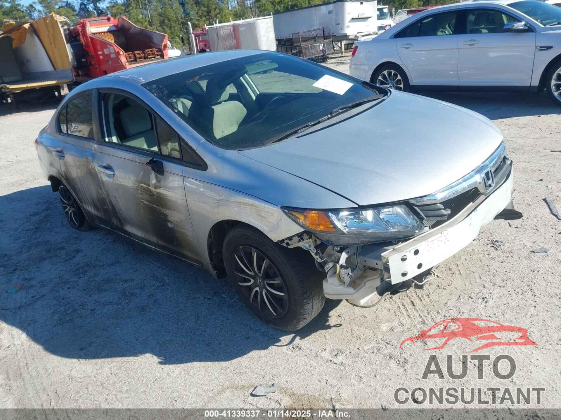 HONDA CIVIC SDN 2012 - 19XFB2F58CE090156