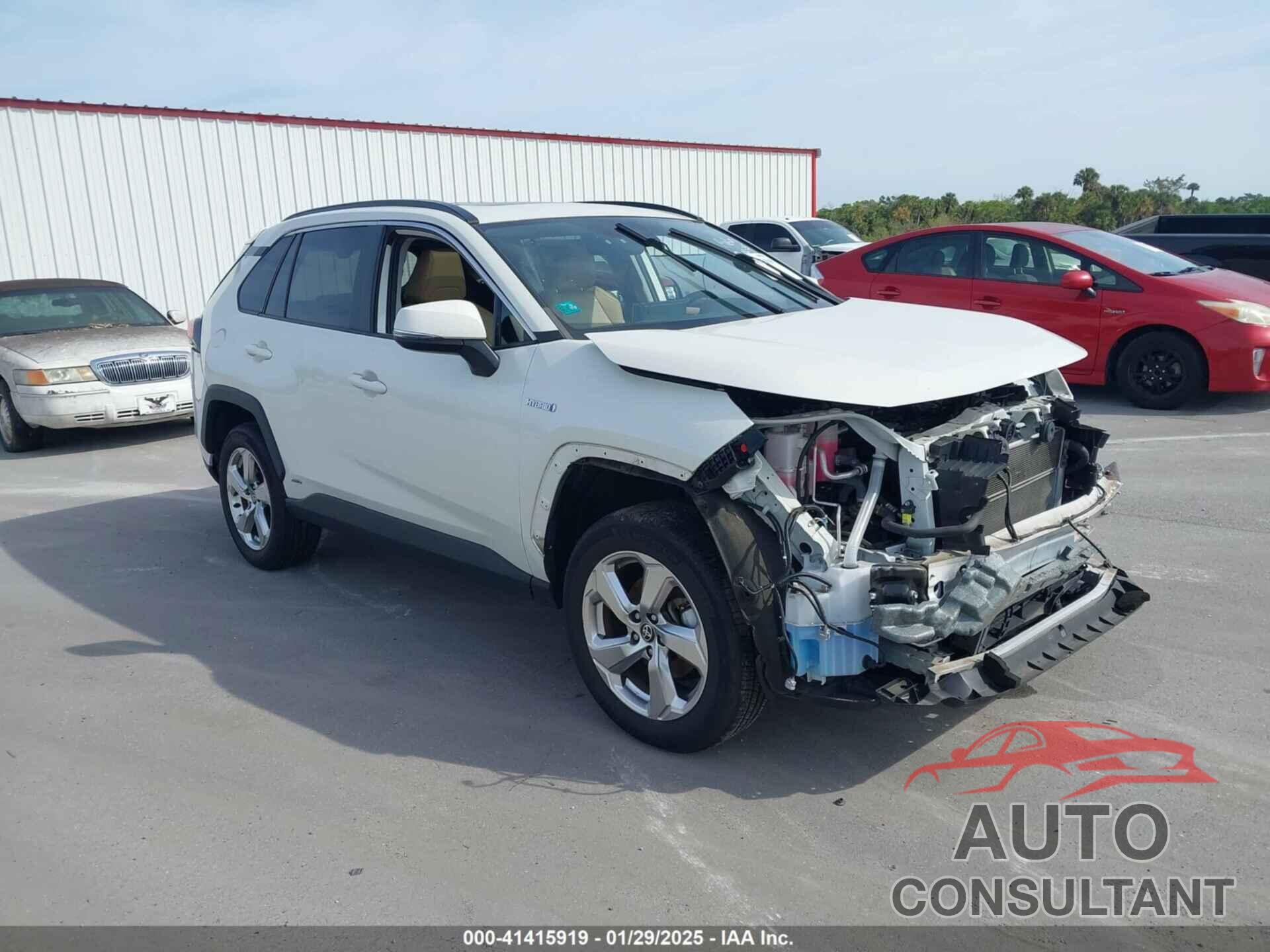 TOYOTA RAV4 HYBRID 2021 - 4T3B6RFV4MU046155