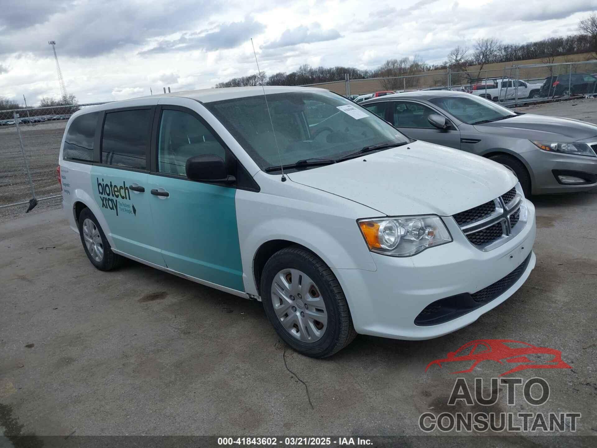DODGE GRAND CARAVAN 2019 - 2C4RDGBG3KR573305