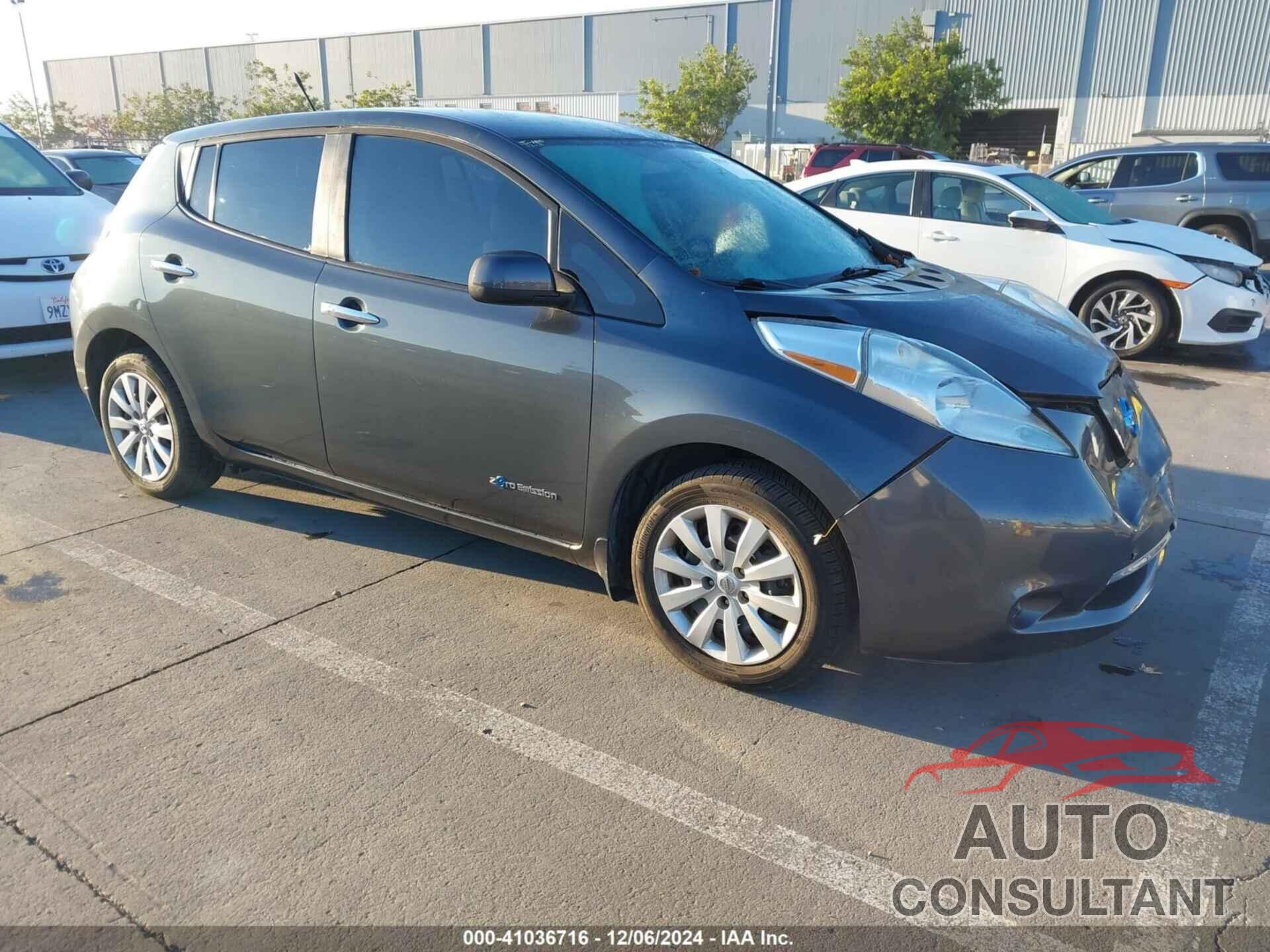 NISSAN LEAF 2013 - 1N4AZ0CP8DC409733